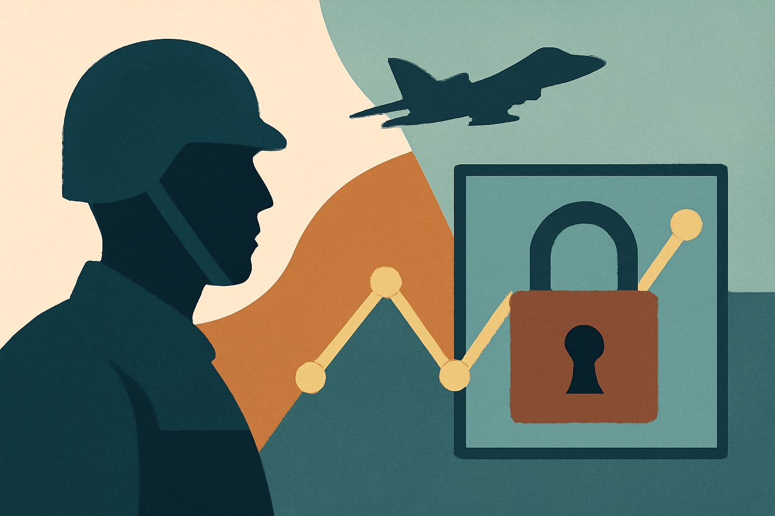 Editorial illustration for: Experts Warn Unregulated Prediction Markets Threaten National Security