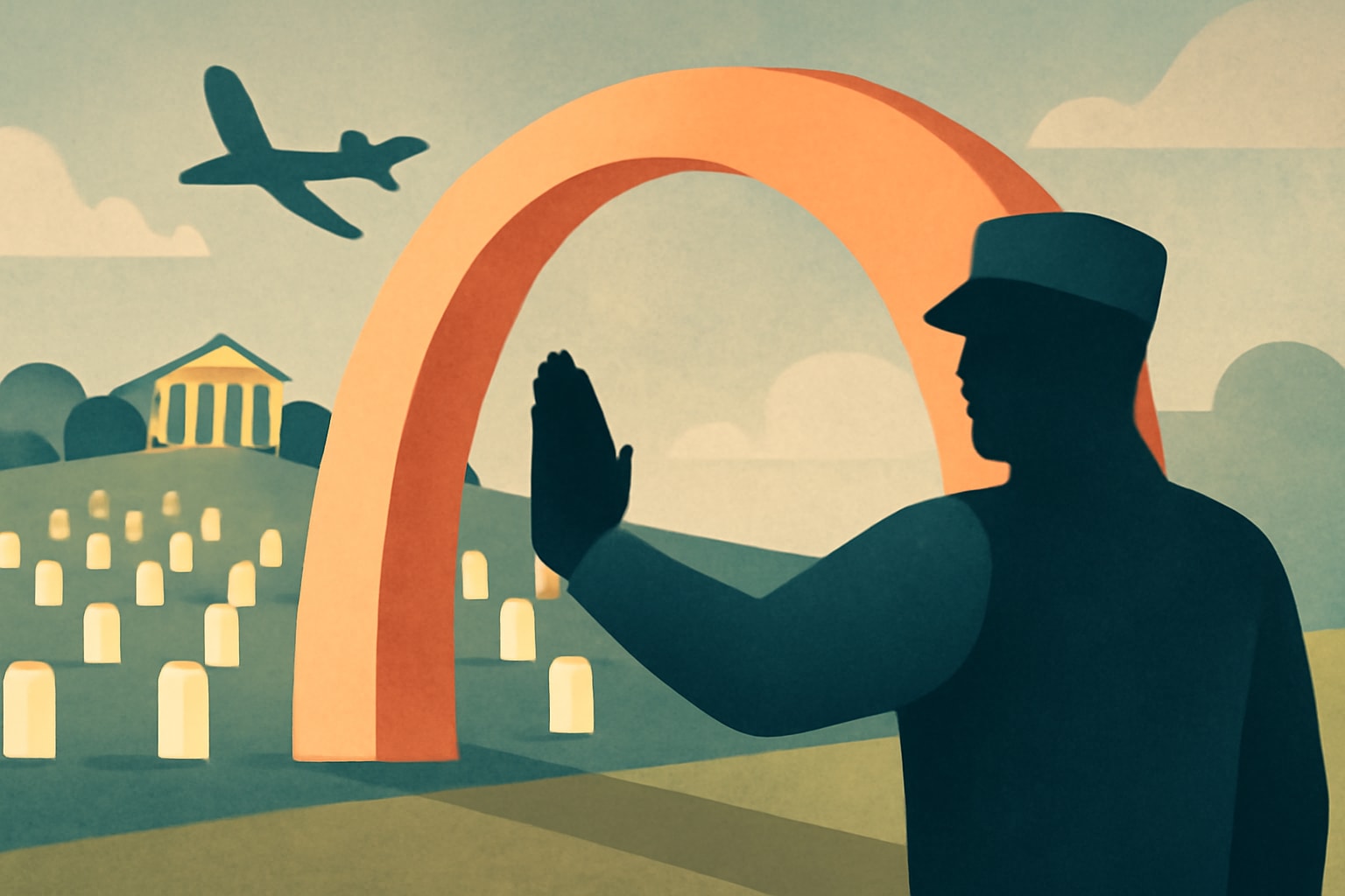 Veterans Fight Against Arch That Would Obstruct View of Arlington Cemetery