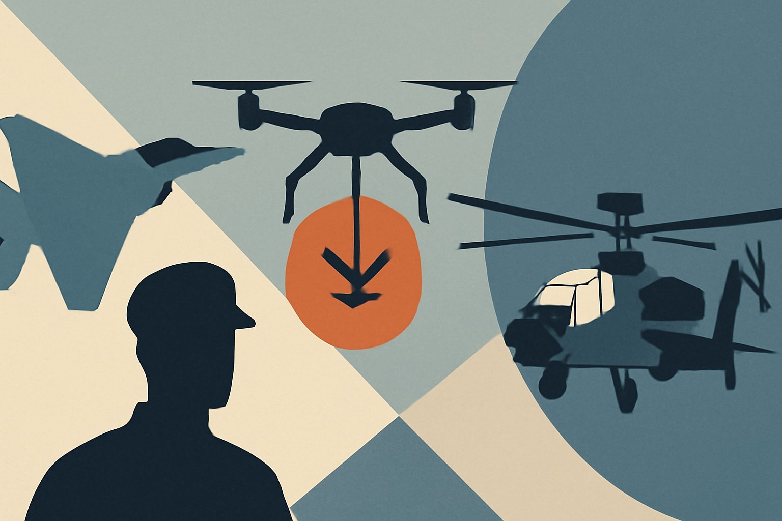 Editorial illustration for: Anduril Proposes Drones to Enhance Poland's F-35 and Apache Capabilities