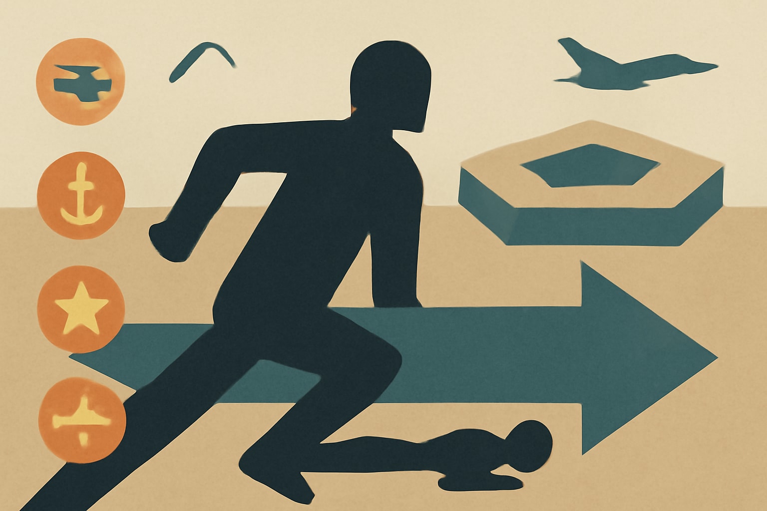 Editorial illustration for: Pentagon Codifies Fitness Standards Across Military Branches
