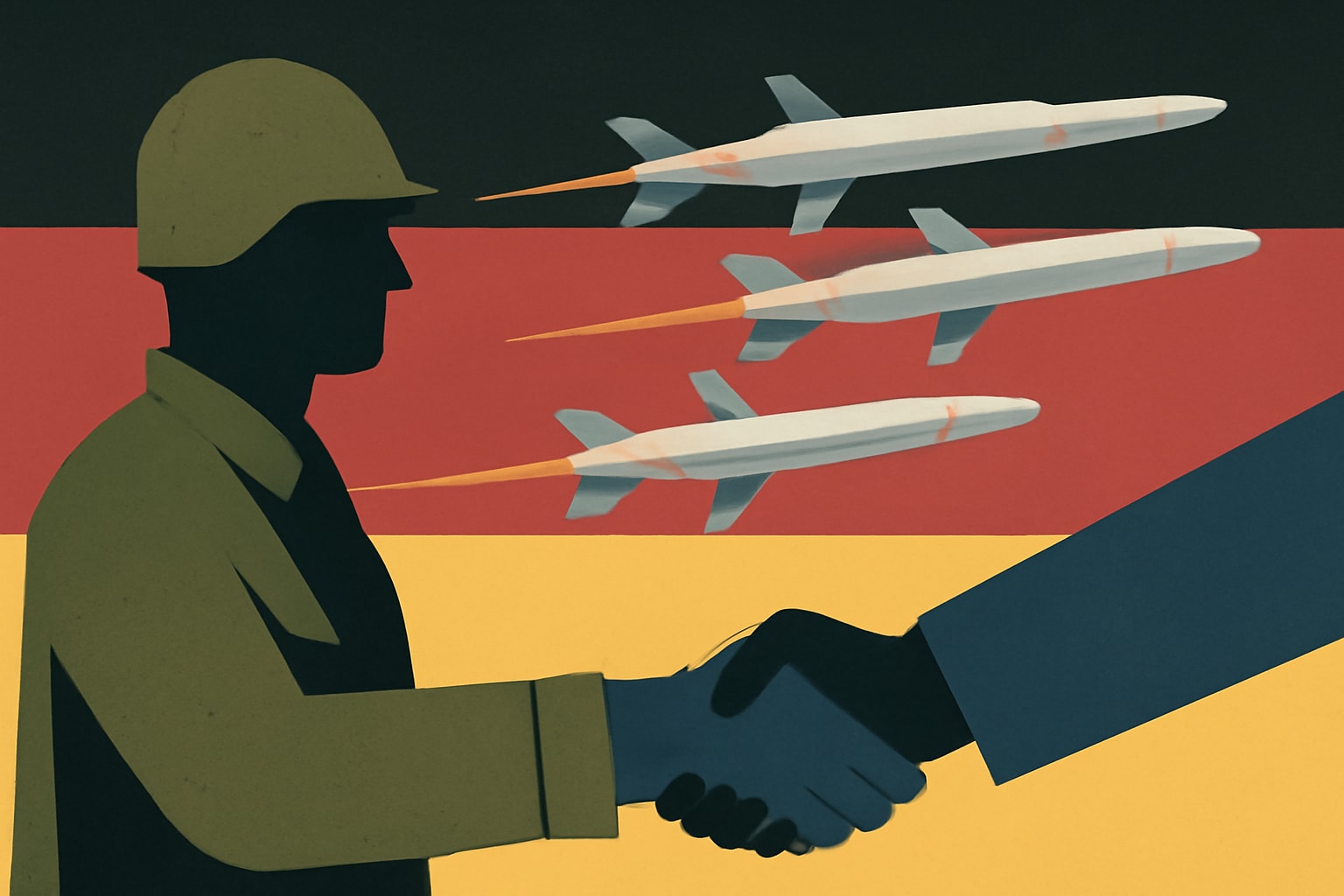 Editorial illustration for: Covenant to Build Cruise Missiles in Germany at Lower Costs