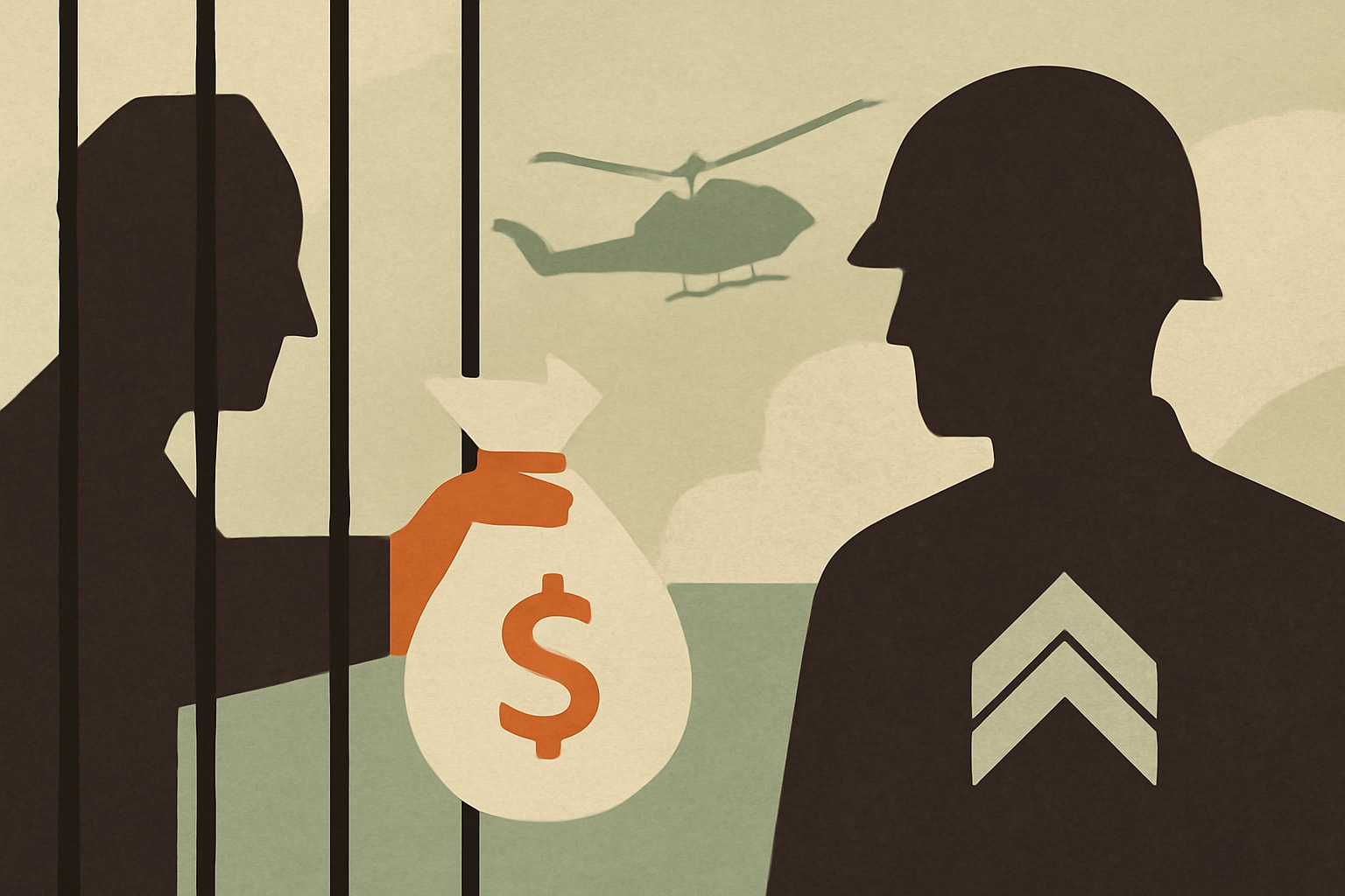Editorial illustration for: Indian National Sentenced to Prison, Ordered to Pay $99K for Defrauding Vietnam Veteran