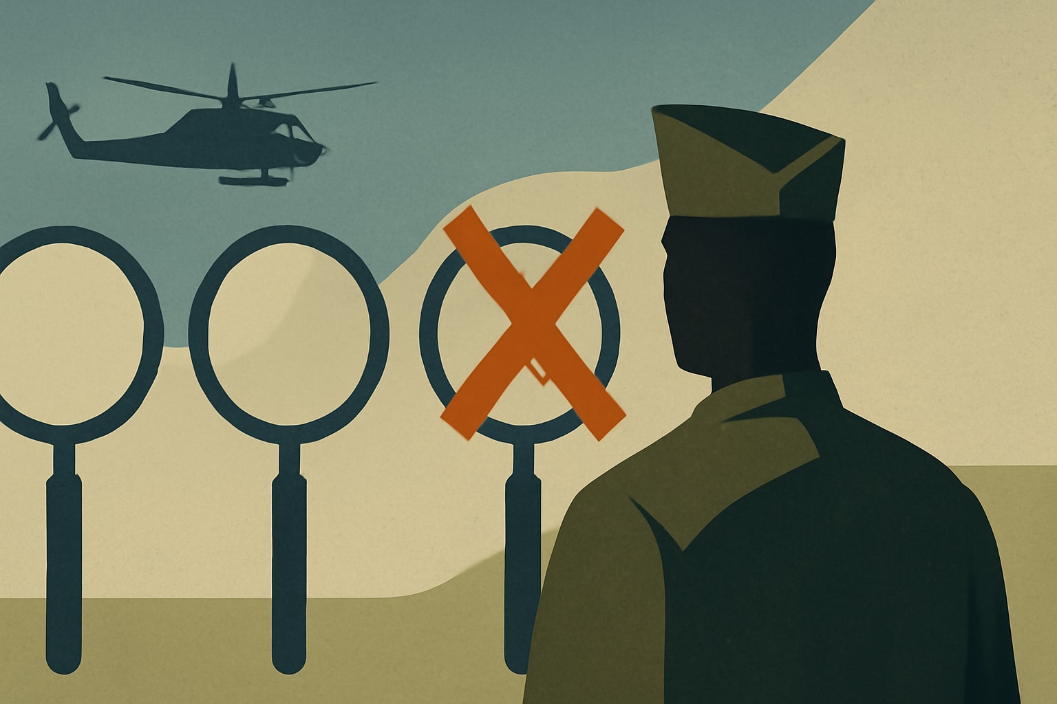 Editorial illustration for: Three Job Search Myths Veterans Should Rethink