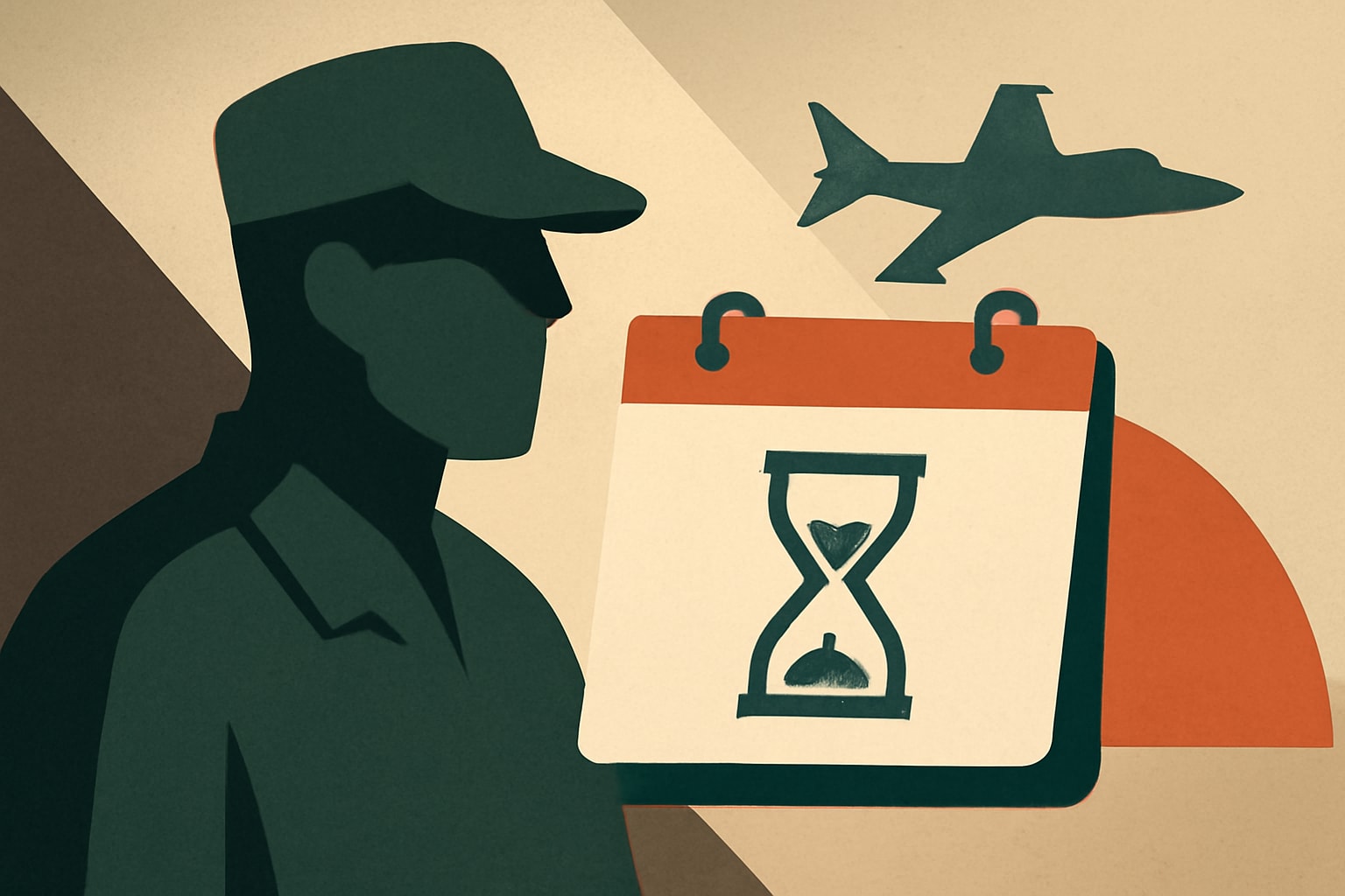 Editorial illustration for: Gulf War Veterans Warned About Dec. 31 Benefits Deadline That Congress Ended Years Ago