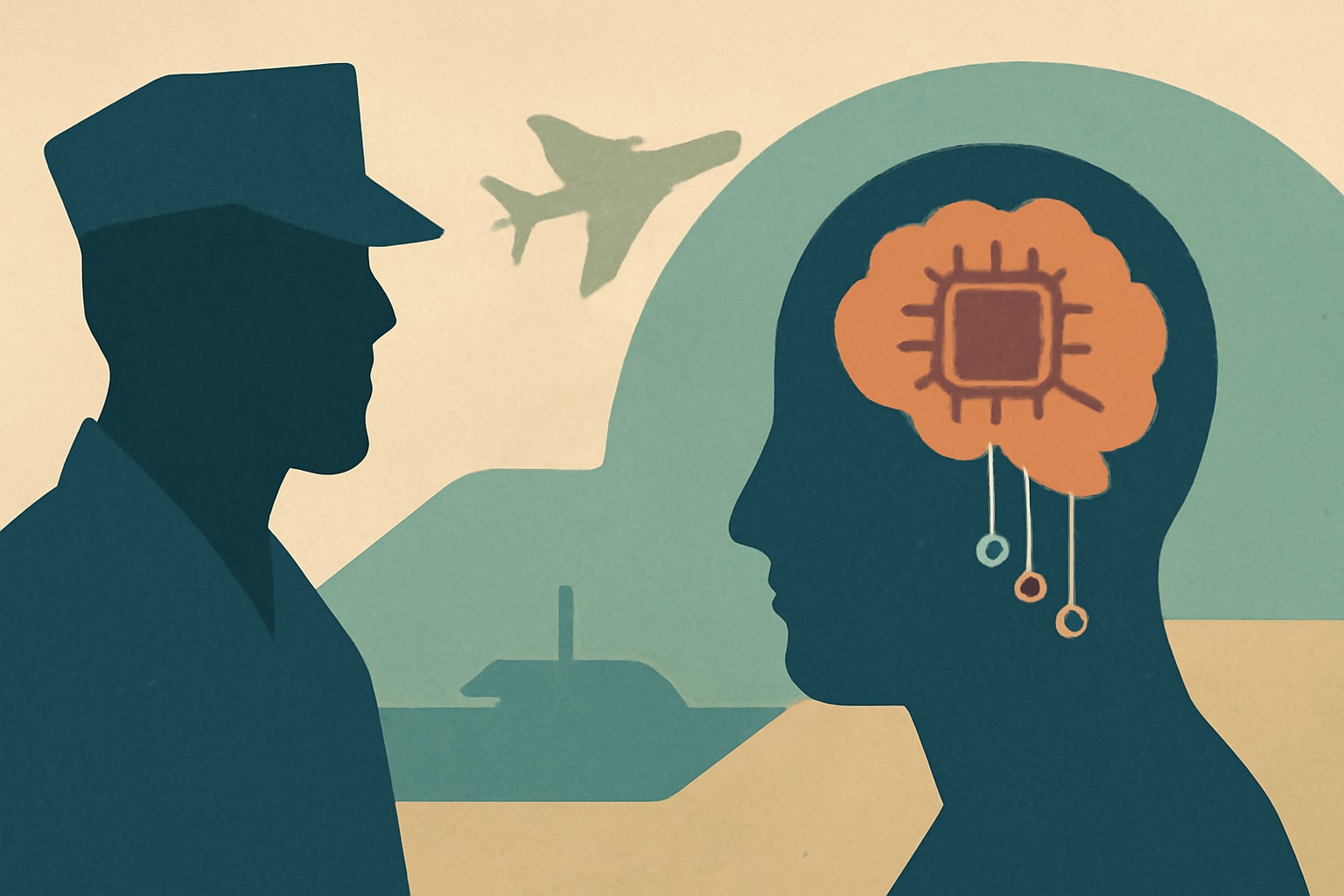 Editorial illustration for: CMSAF Urges Airmen to Embrace AI or Risk Obsolescence