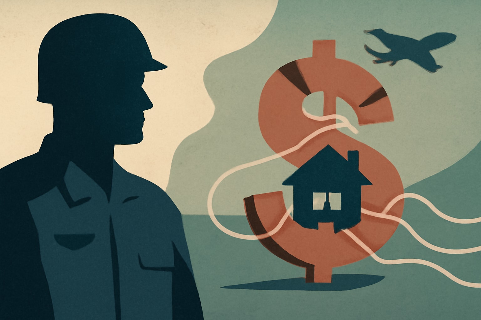 Editorial illustration for: 5 VA Loan Myths Costing Homebuyers Thousands