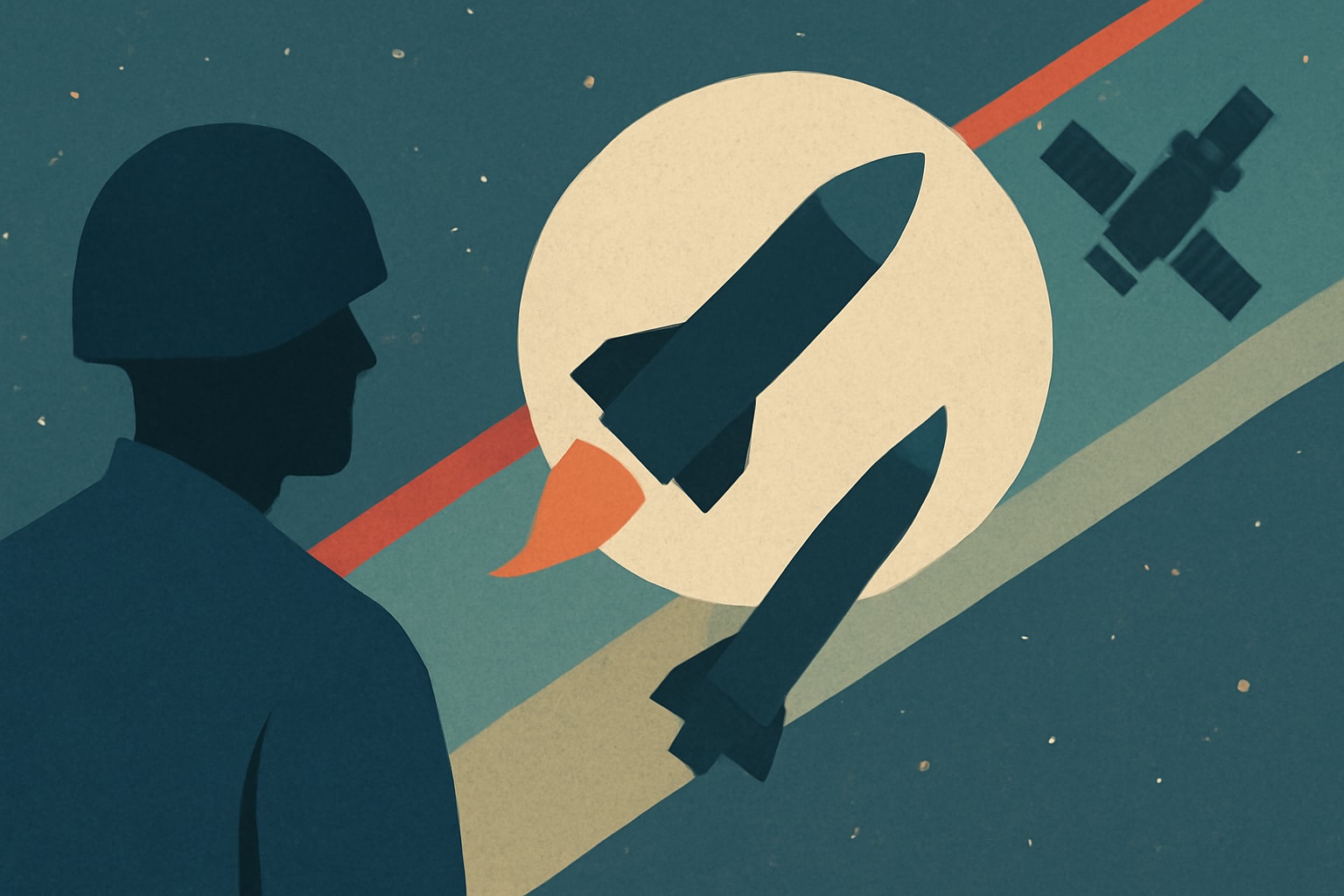 Editorial illustration for: US Space Force Confirms Presence of Weapons in Orbit