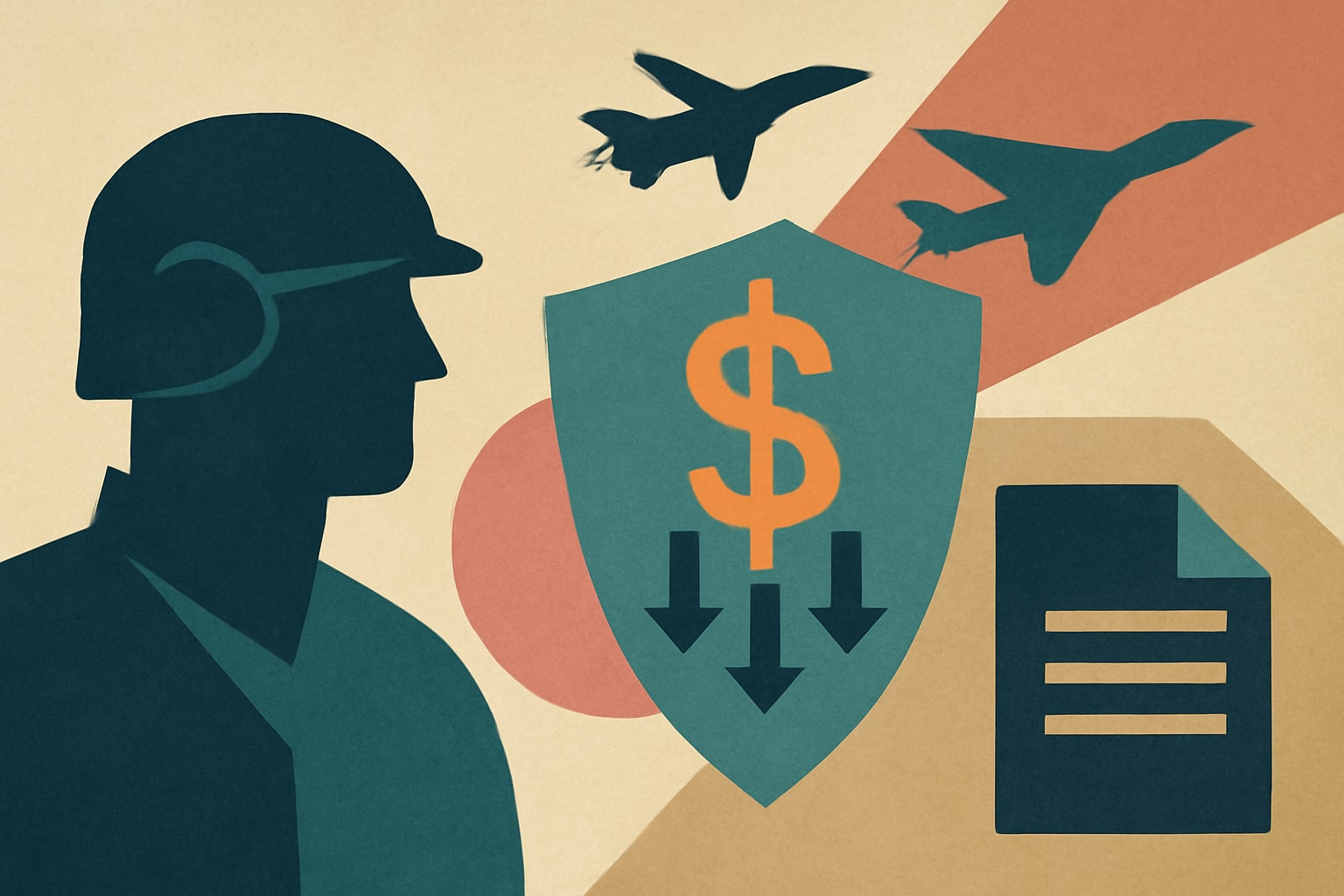 Editorial illustration for: 2026 VA Funding Fee Guide: Understanding Rates and Exemptions