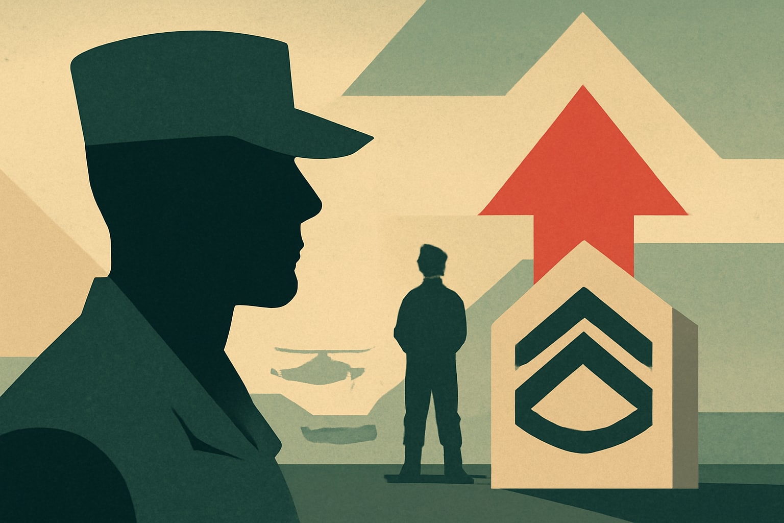 Editorial illustration for: Army Commanders Can Recommend Rank Bump for NCOs in First Sergeant Roles