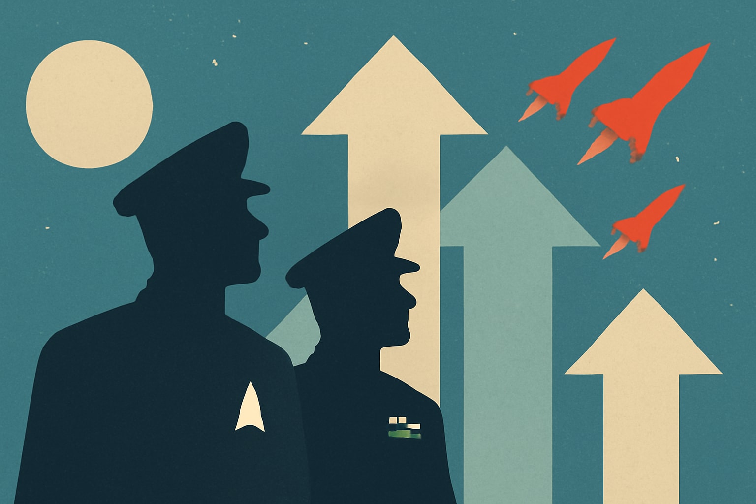 Editorial illustration for: Space Force Leaders Outline Plans to More Than Double the Force
