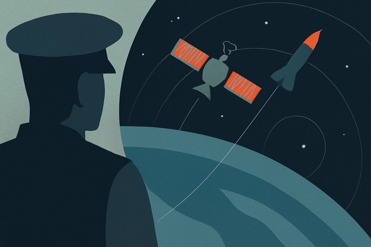Editorial illustration for: SPACECOM Calls for Enhanced Domain Awareness to Counter Space Threats