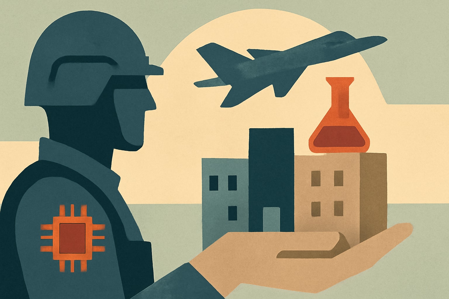 Editorial illustration for: Federal Labs Introduce New Models to Enhance Warfighter Technology Transfer