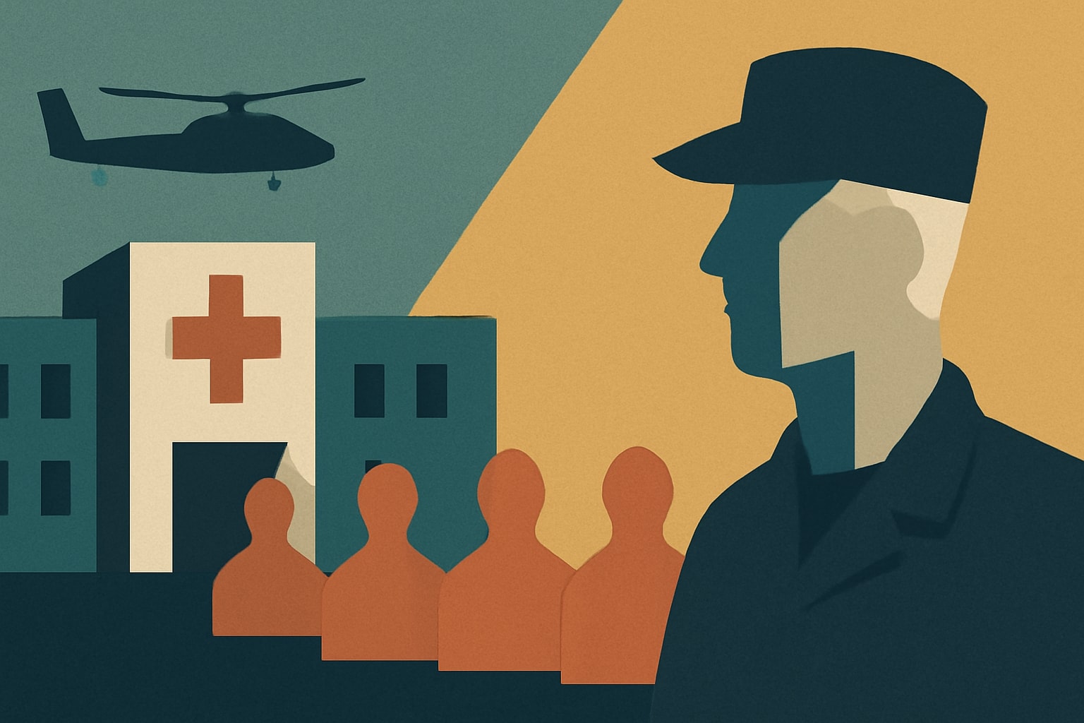 Editorial illustration for: VA Facilities Struggle with Severe Staffing Shortages in Key Areas