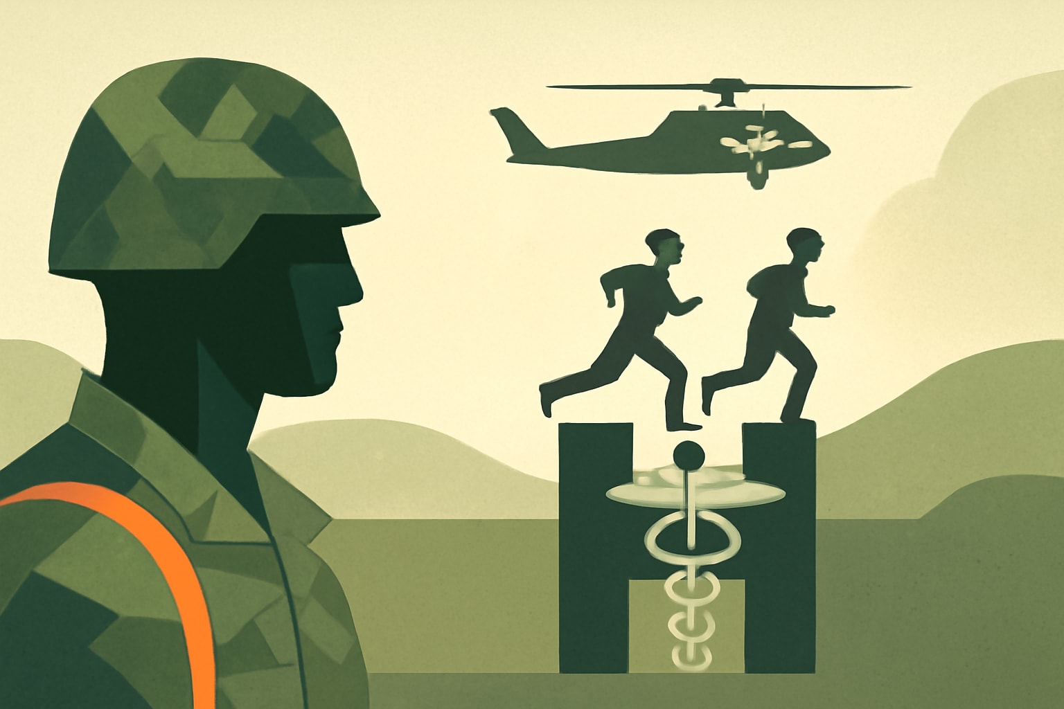 Editorial illustration for: Army’s H2F Program Linked to Faster Injury Recovery Among Soldiers