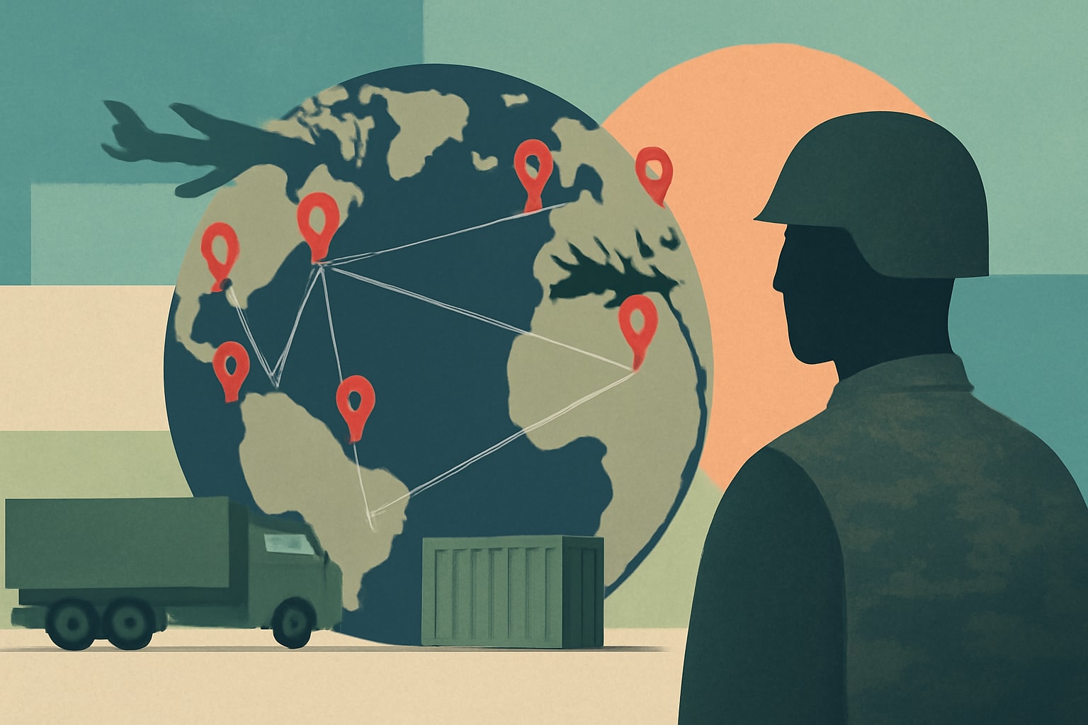 Editorial illustration for: DLA Completes Global Logistics System Rollout Across 24 Sites