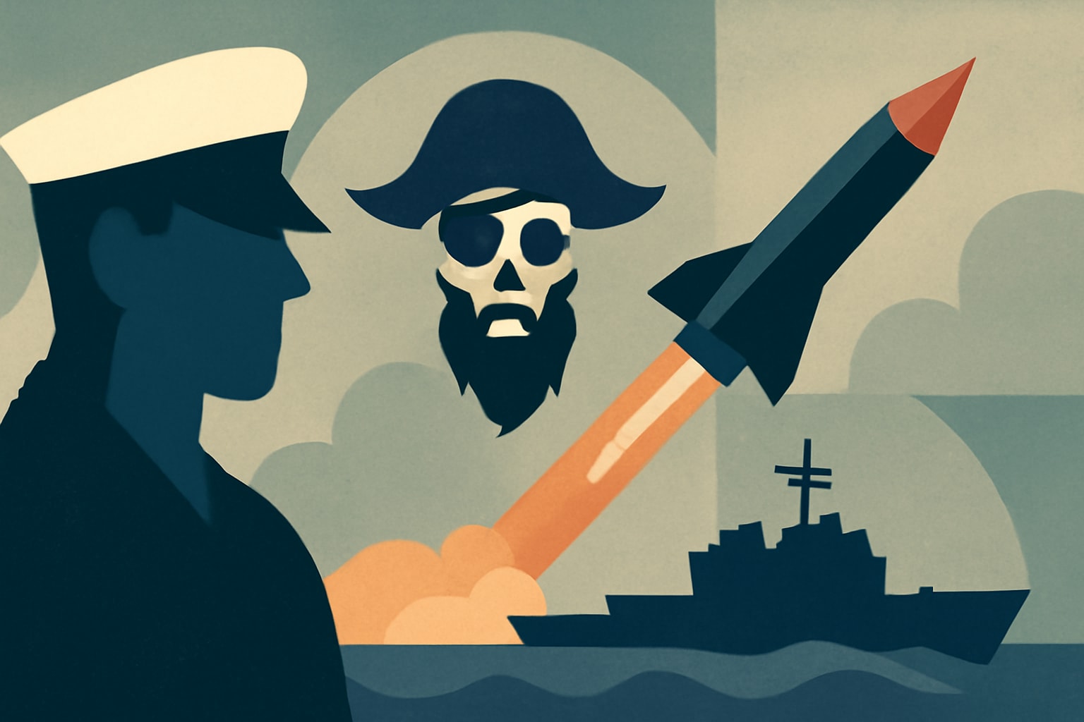 Editorial illustration for: Navy Awards $200 Million for Development of Blackbeard Hypersonic Missile
