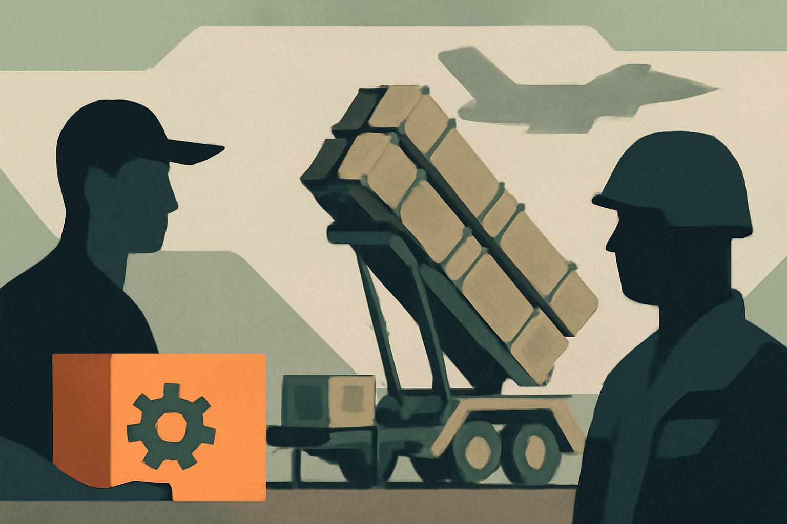 Editorial illustration for: Lockheed Martin Receives First Batch of Patriot Interceptor Parts from General Motors