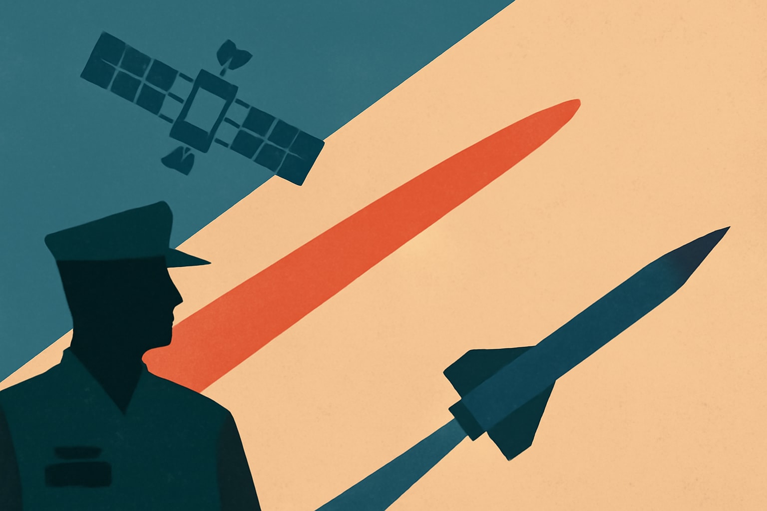 Editorial illustration for: China Warns US Space Weapons Could Fuel Arms Race