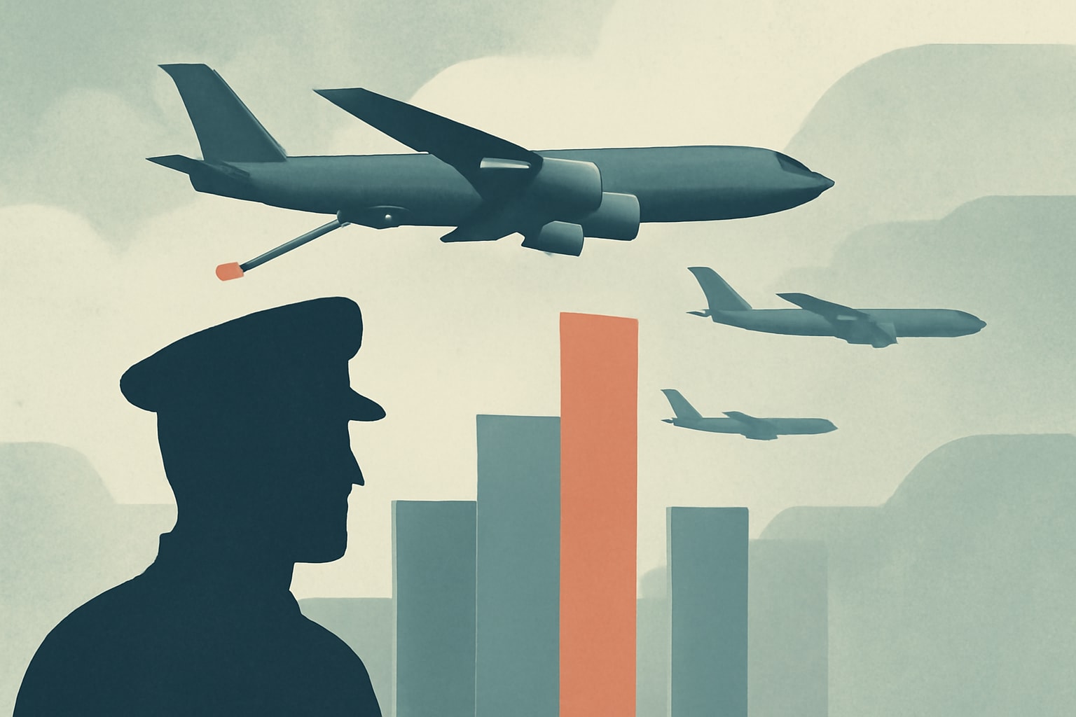 Editorial illustration for: US Air Force to Continue Tanker Fleet Modernization for Decades