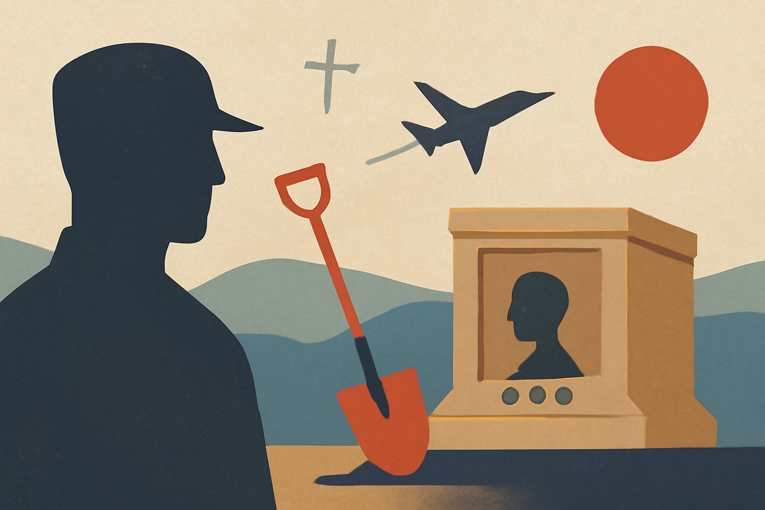 Editorial illustration for: DPAA Proposes to Exhume and Identify Korean War Remains in Tomb of the Unknown Soldier