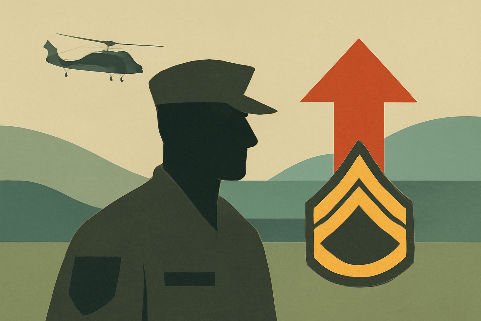 Editorial illustration for: Army Commanders Can Recommend Rank Bump for NCOs in First Sergeant Roles