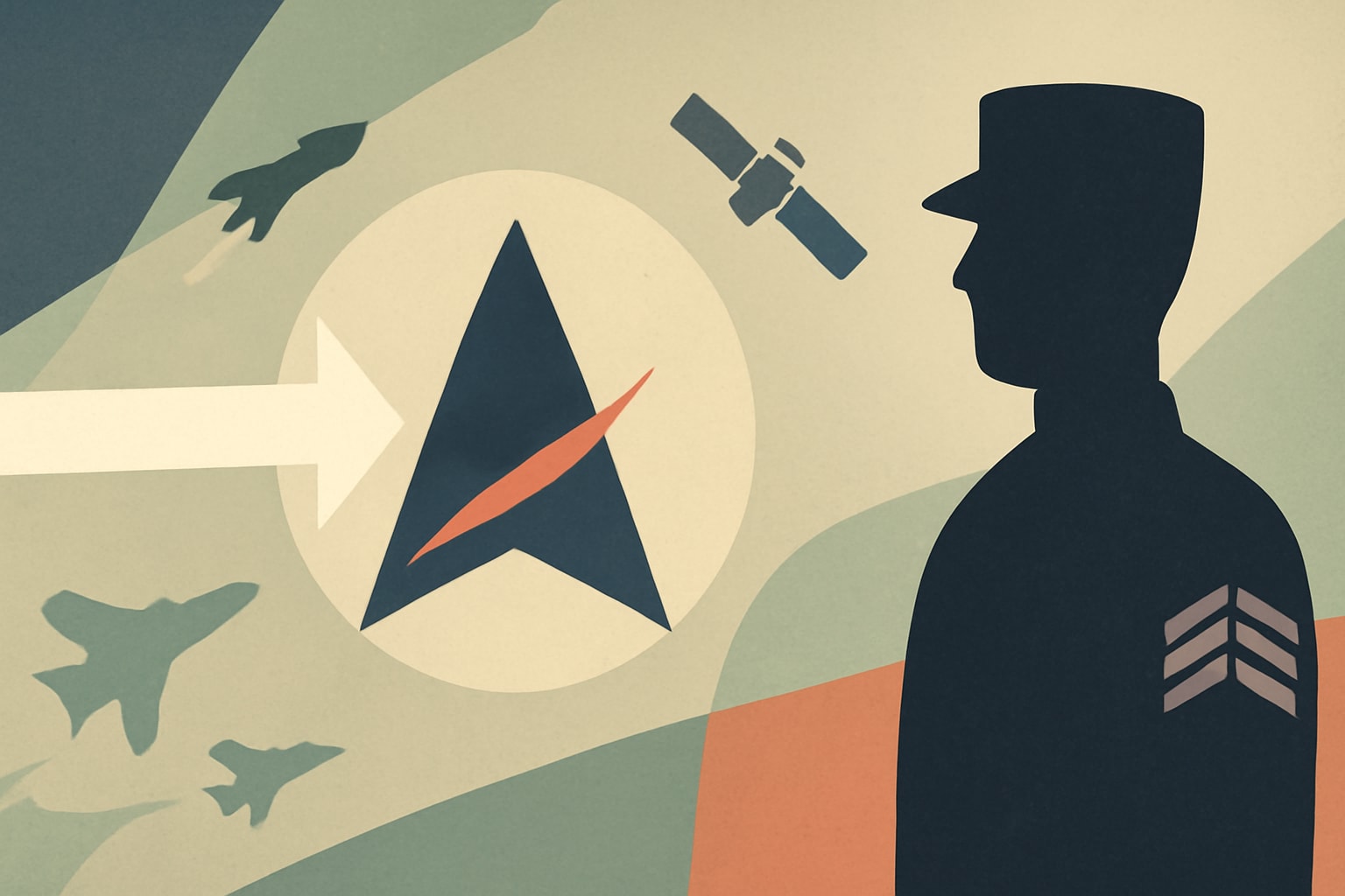 Editorial illustration for: Space Force Revives Interservice Transfer Program to Boost Numbers
