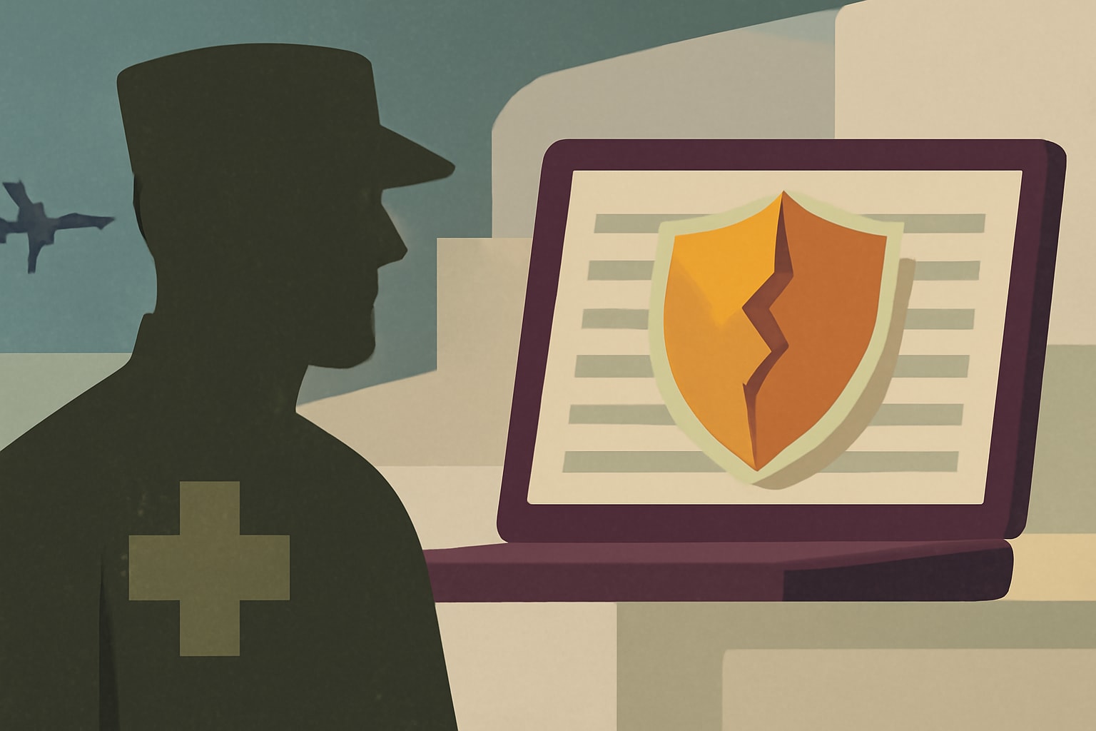 Editorial illustration for: Over 30,000 Veterans' Medical Results Exposed in Cyber Data Breach