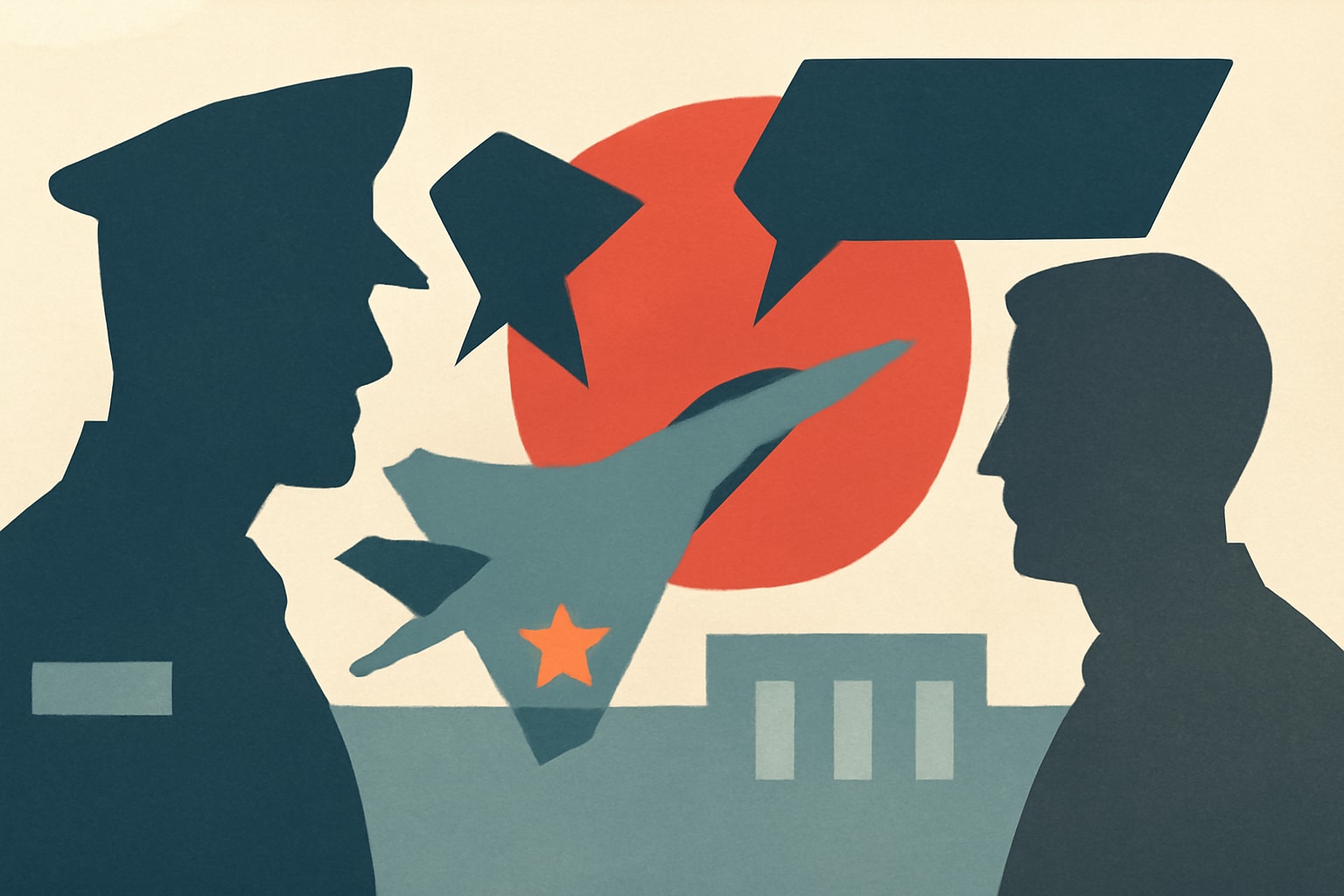 Editorial illustration for: Air Force and Civilian Staff Dispute Future of China Aerospace Studies Institute