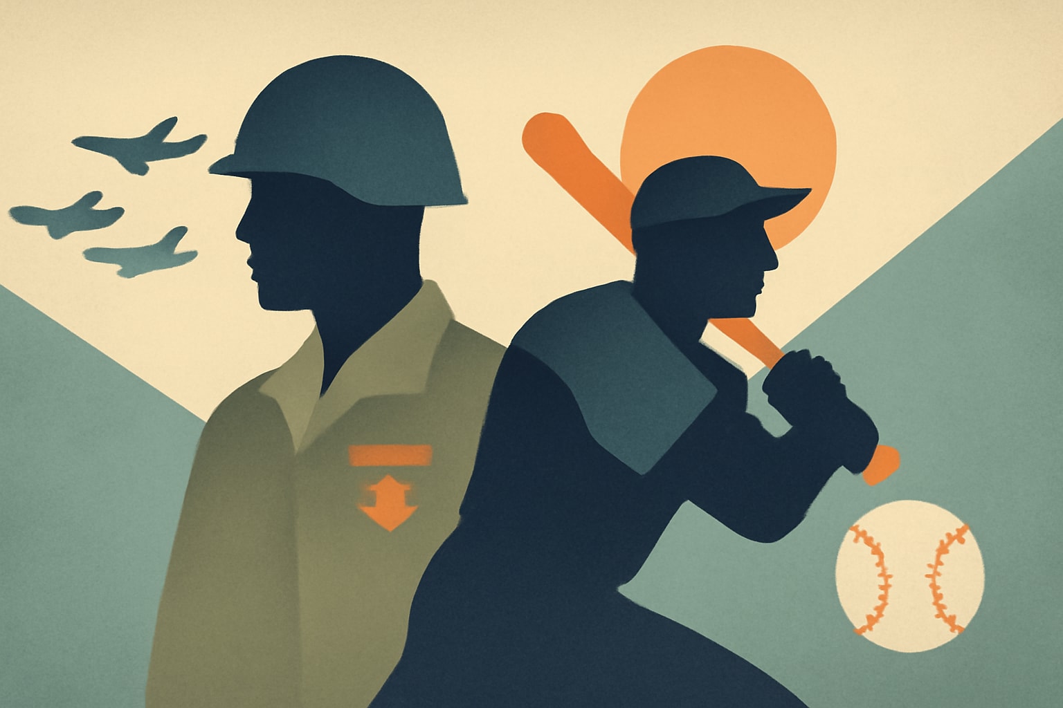 Editorial illustration for: Bill Greason, Montford Point Marine and MLB's Oldest Player, Turns 102