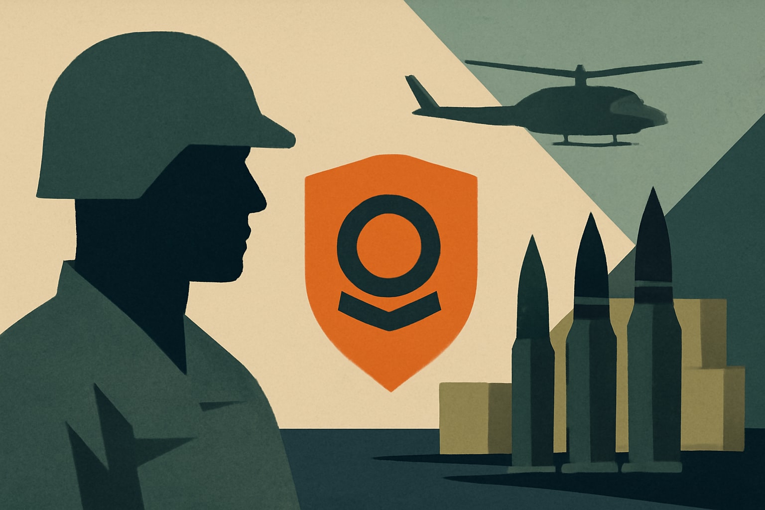 Editorial illustration for: Army Awards Palantir $48.1M to Modernize Ammunition Management
