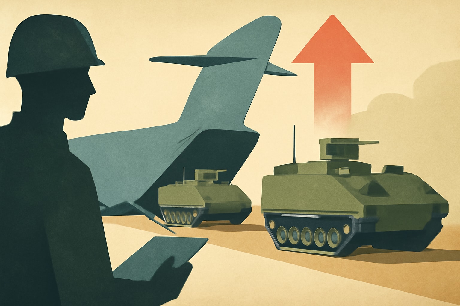 Editorial illustration for: BAE Systems Delivers Two AMPV 30 Prototypes to the Army