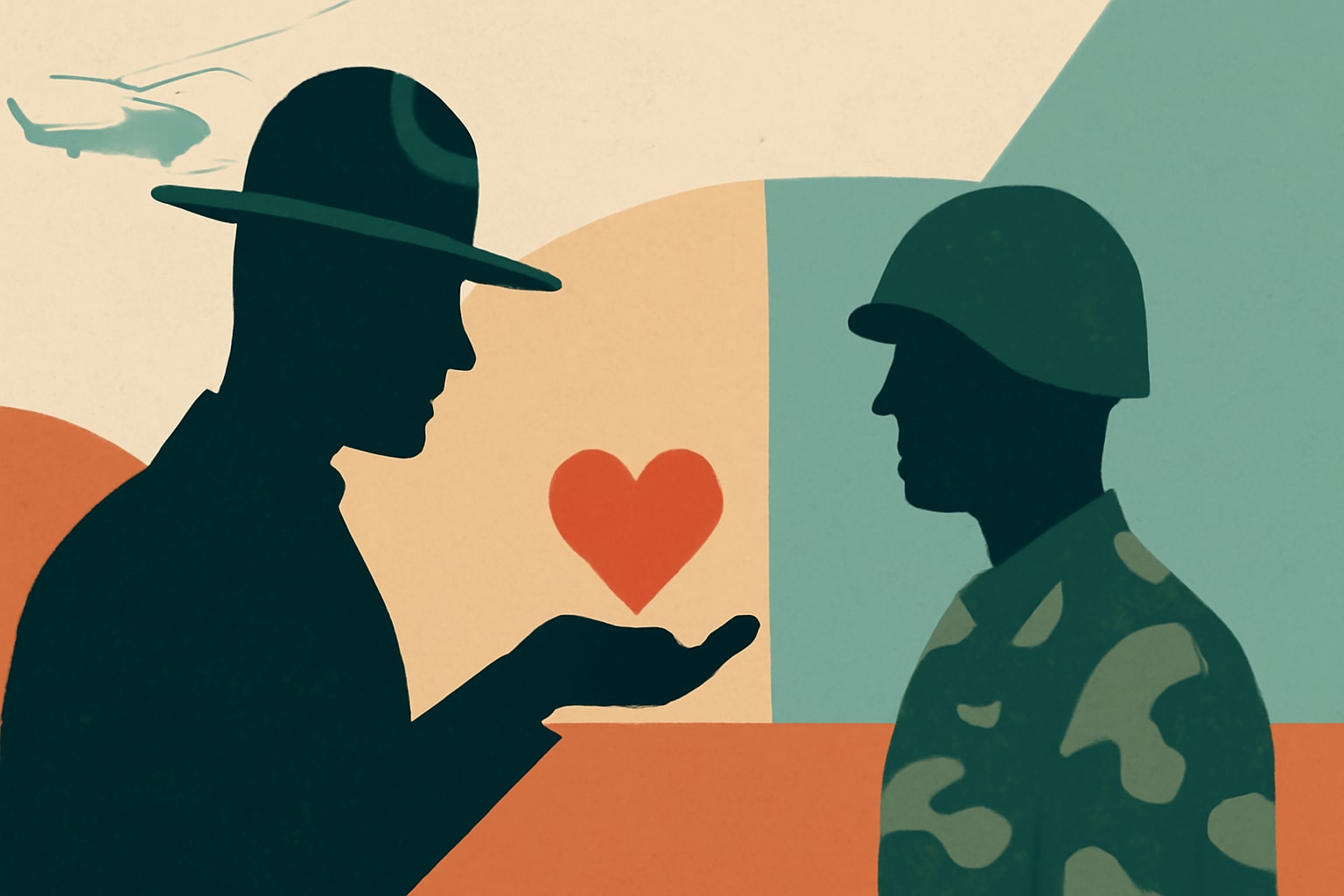 Editorial illustration for: Top Army Drill Sergeant Highlights Importance of Empathy in Training