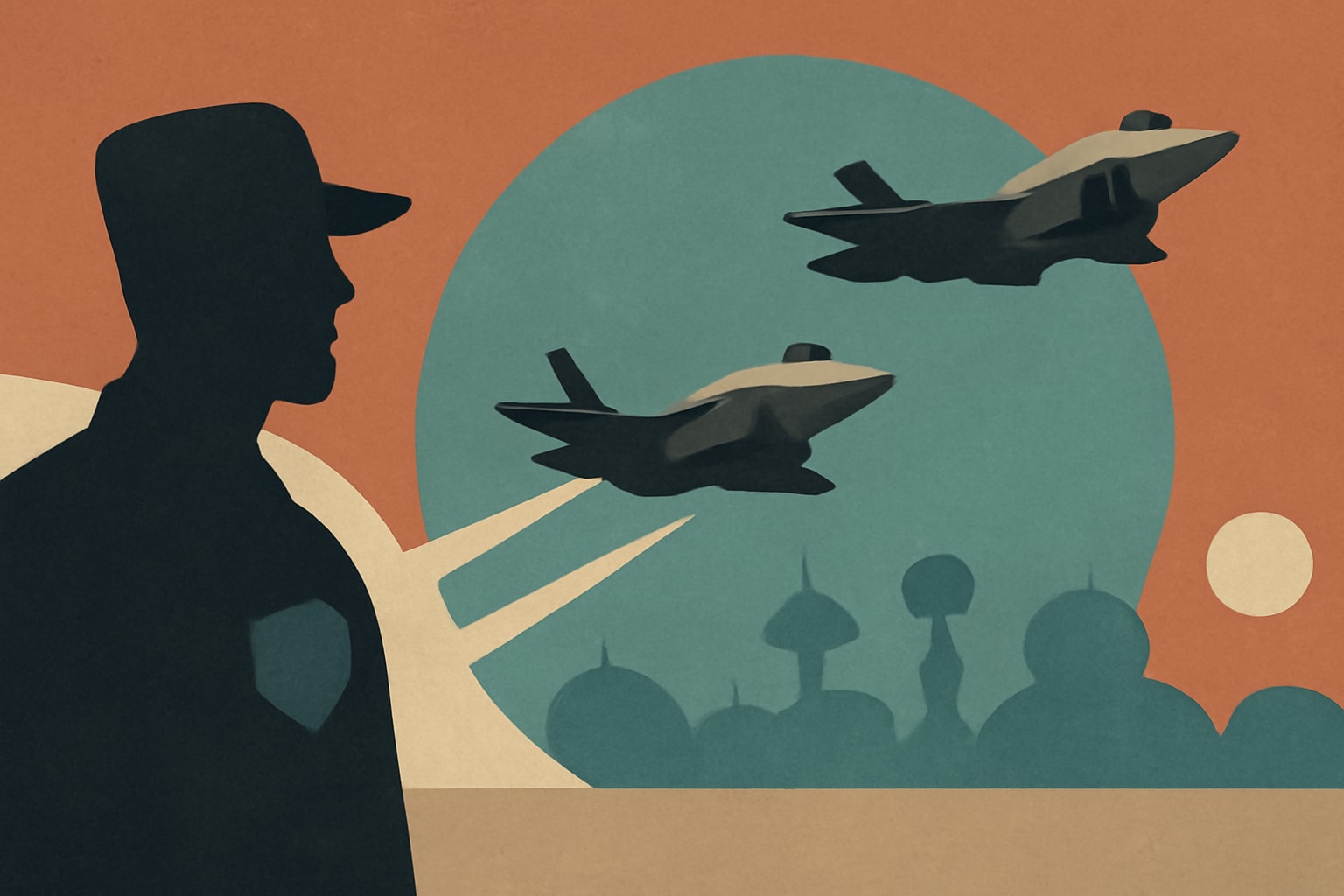 Editorial illustration for: US F-35 Fighters to Debut in Indian Multinational Air Exercise