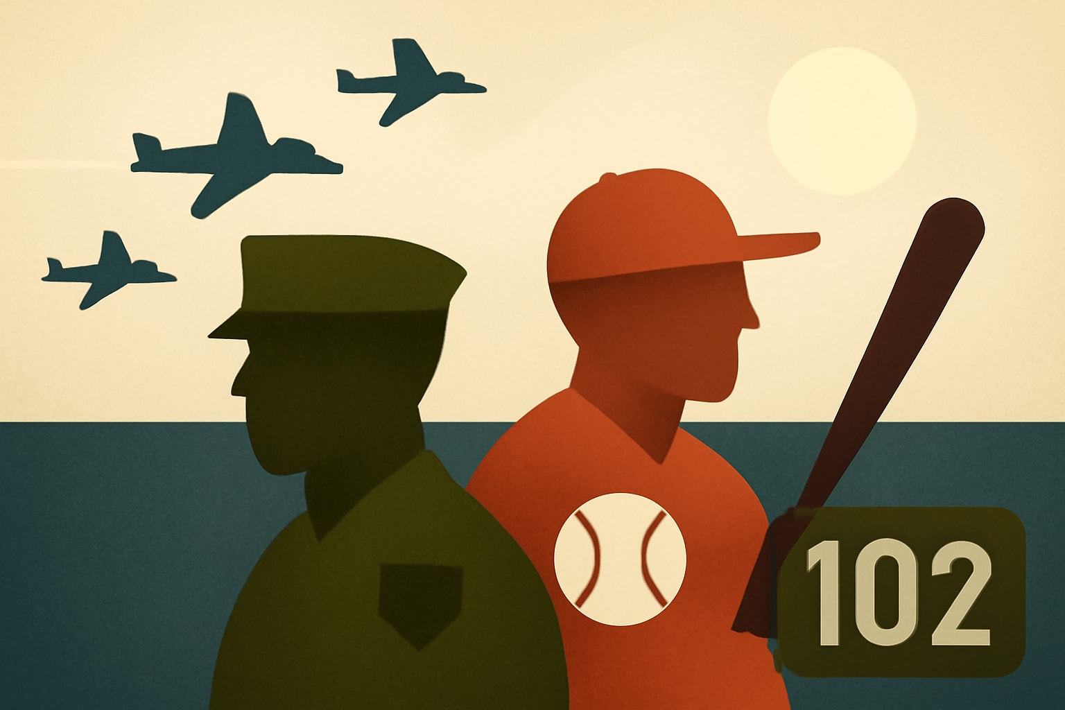 Editorial illustration for: Bill Greason, Montford Point Marine and Oldest Living MLB Player, Turns 102