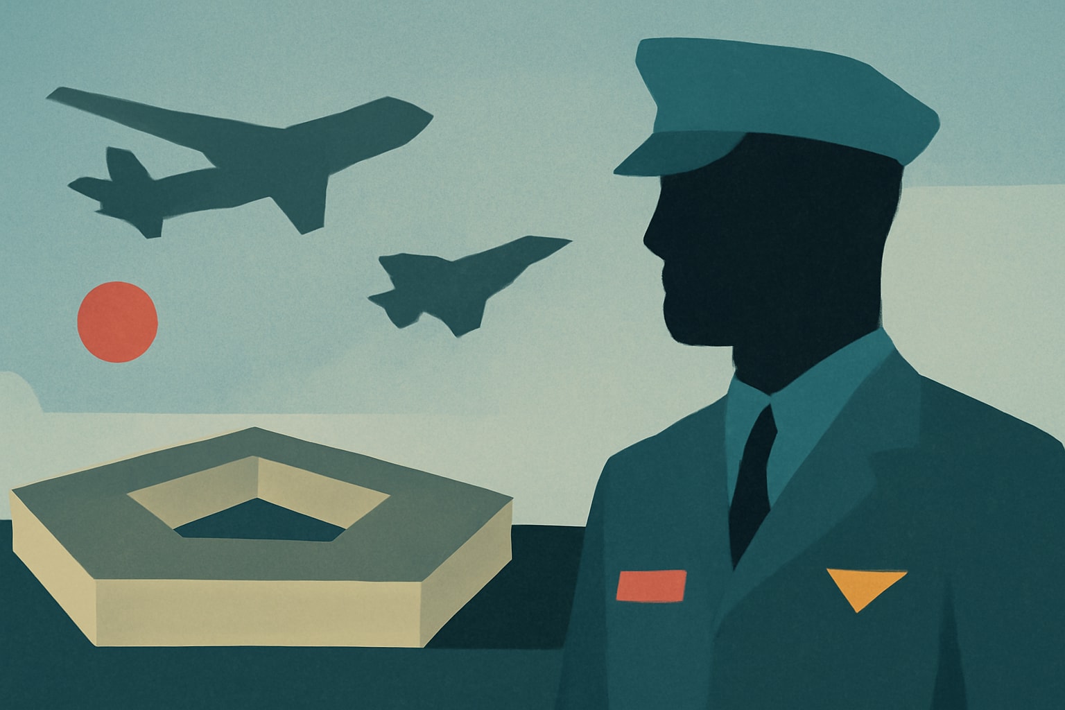 Editorial illustration for: Hegseth to Chair Pentagon’s New Homeland Defense Advisory Board