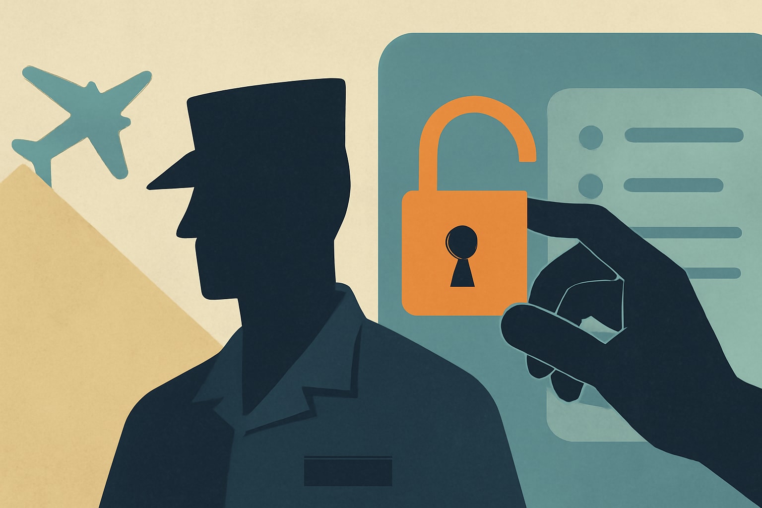 Editorial illustration for: Unauthorized Access to Military Personnel Data Raises Alarms