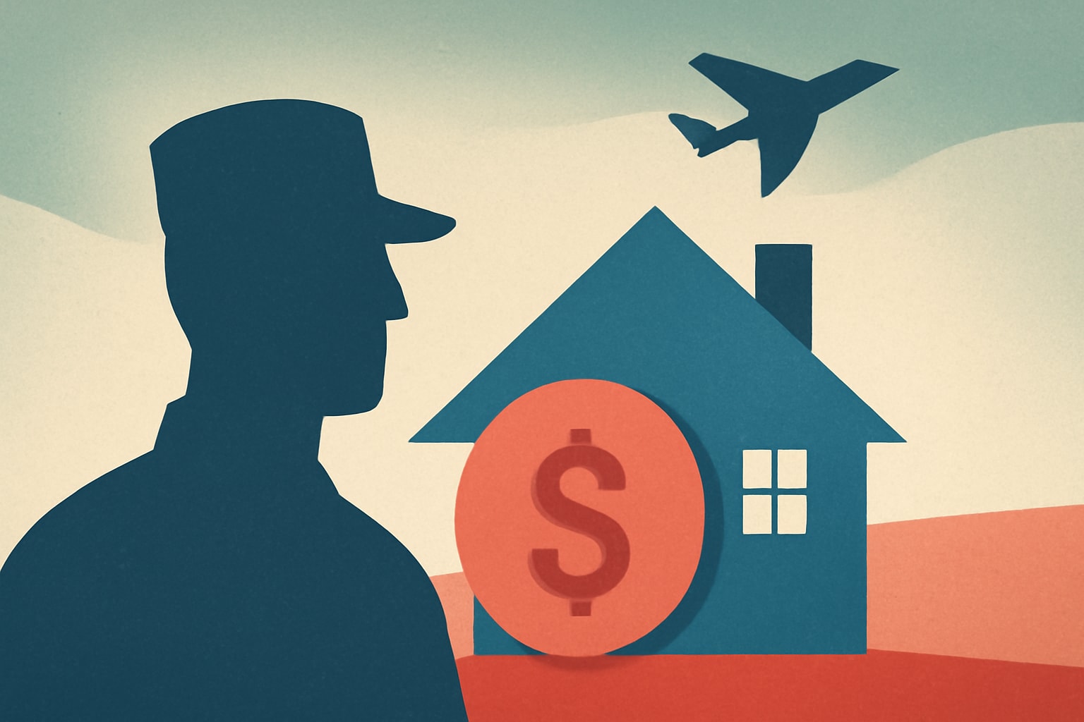 Editorial illustration for: 10 Essential VA Home Loan Tips Every Veteran Should Know