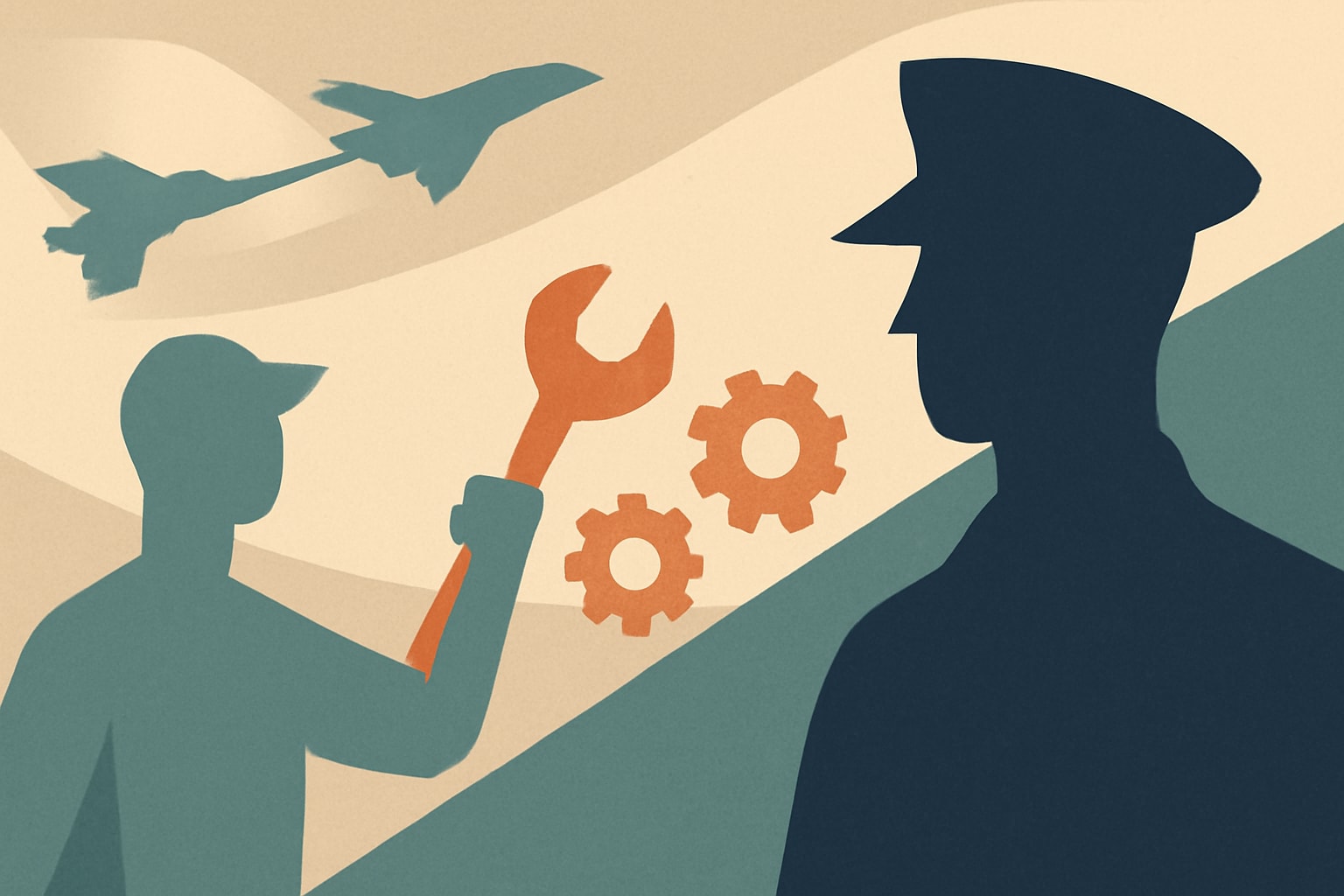 Editorial illustration for: Air Force Expands Maintenance Career Field from 7 to 14 AFSCs