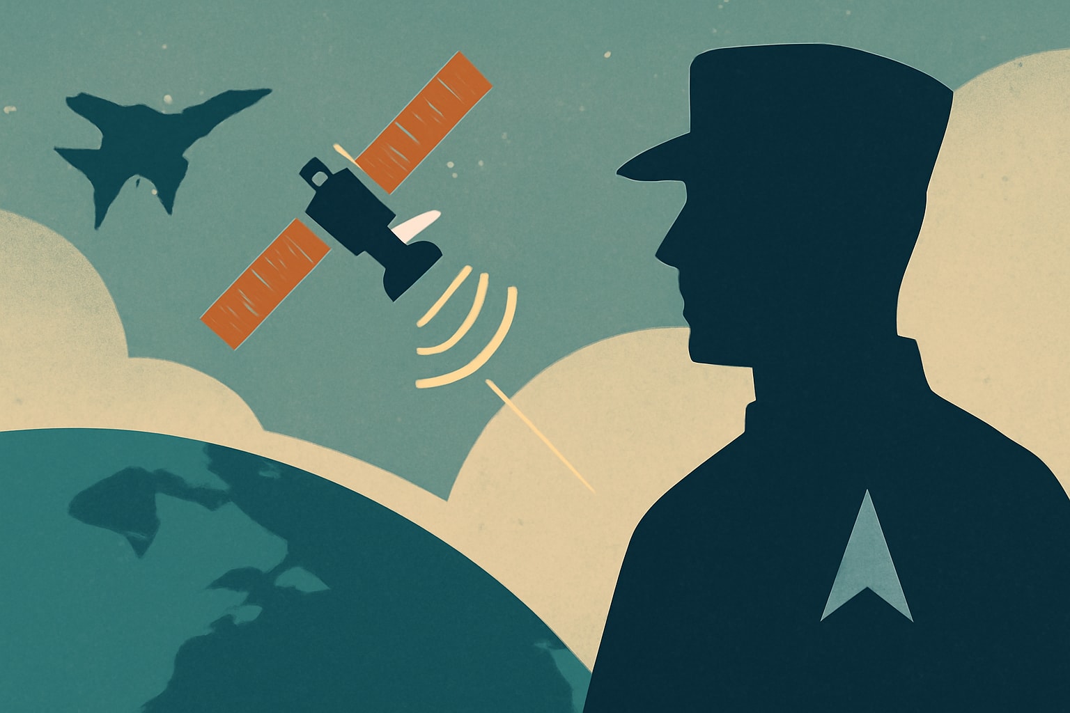 Editorial illustration for: Space Force Advances Satellite Connectivity Initiatives for Enhanced Military Operations