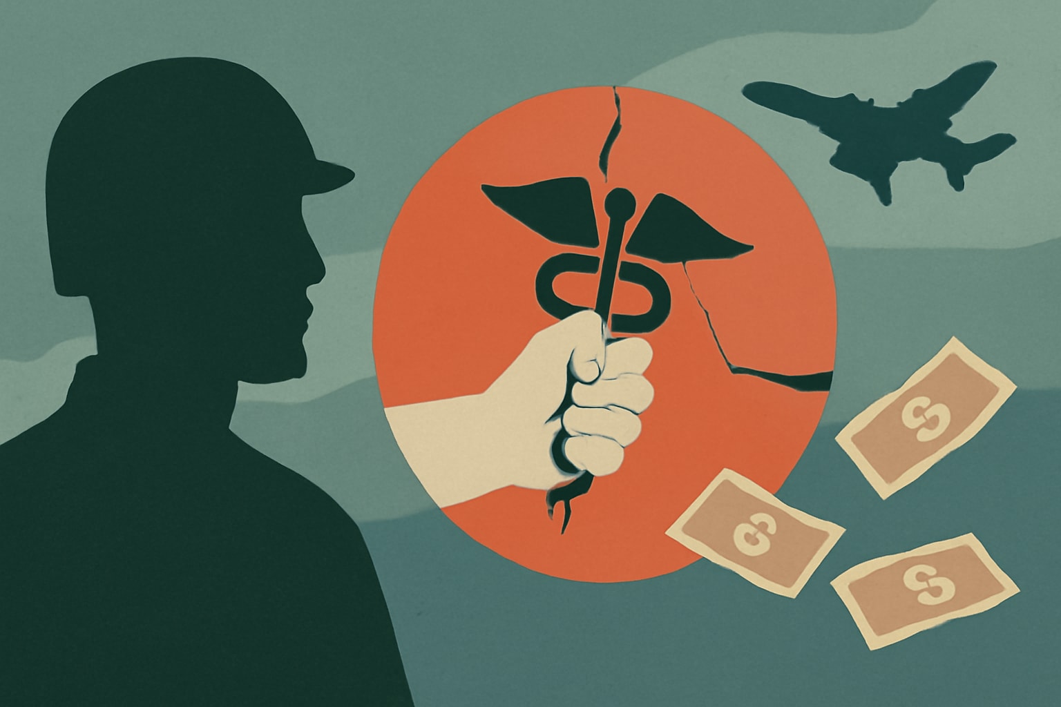 Editorial illustration for: Multi-Million Dollar TRICARE Fraud Scheme Exposed