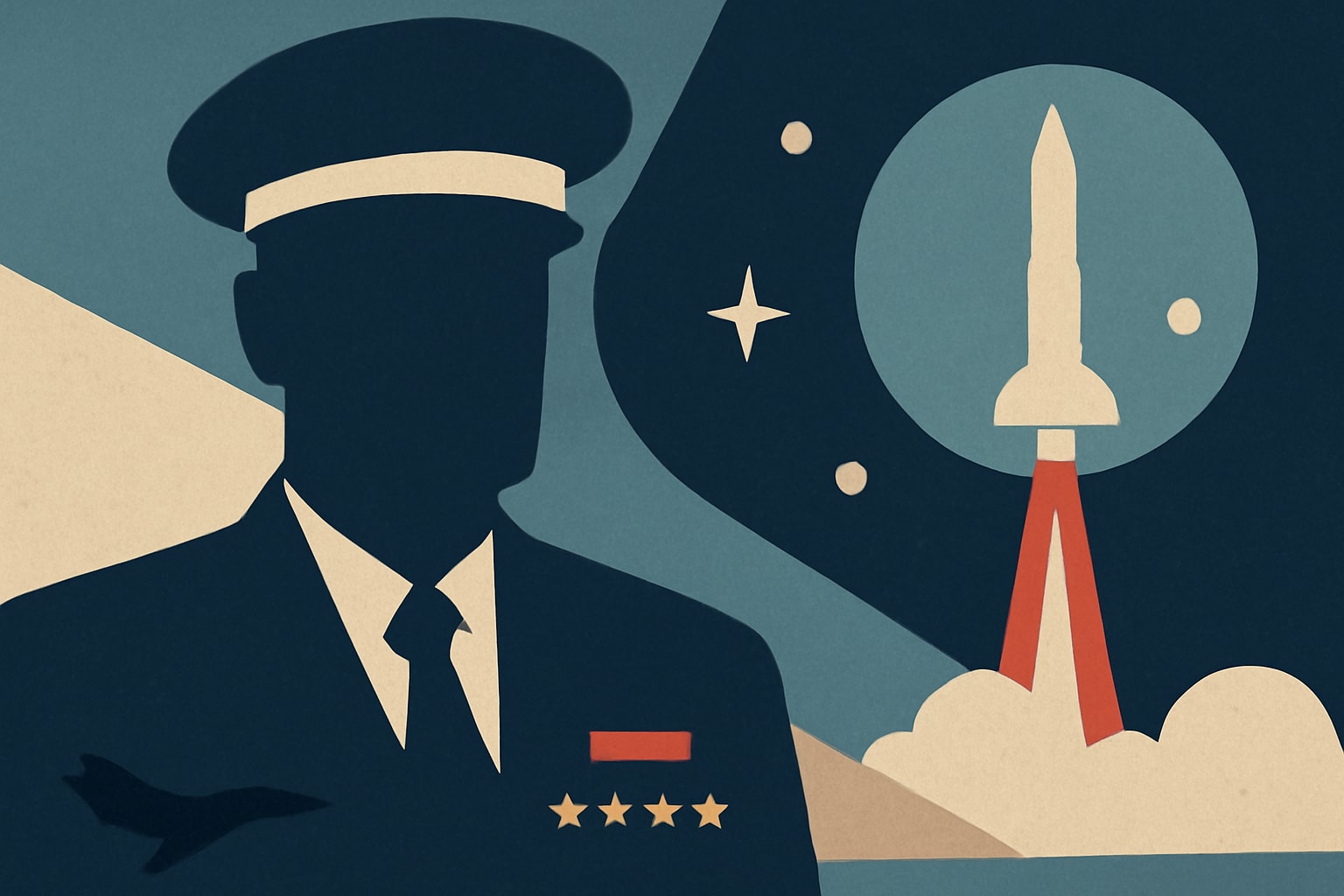 Editorial illustration for: Lt. Gen. David N. Miller Jr. Nominated to Lead US Space Command