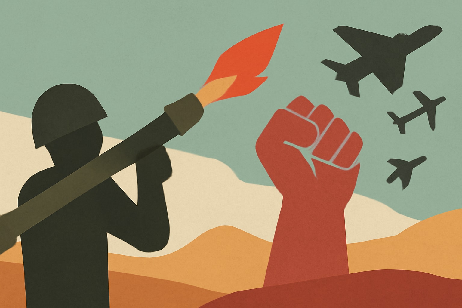 Editorial illustration for: Yemeni Government Launches Major Offensive Against Iran-Backed Houthis