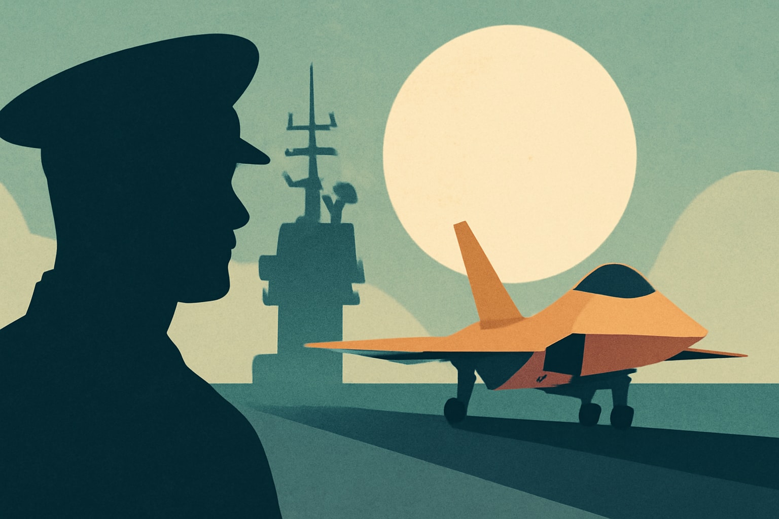 Editorial illustration for: US Navy Selects Boeing to Build Next-Generation F/A-XX Fighter