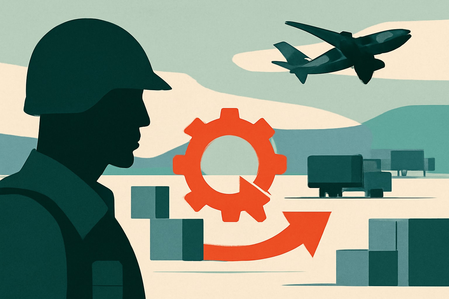 Editorial illustration for: The Army Must Tackle Critical Logistics Issues Before Future Conflicts