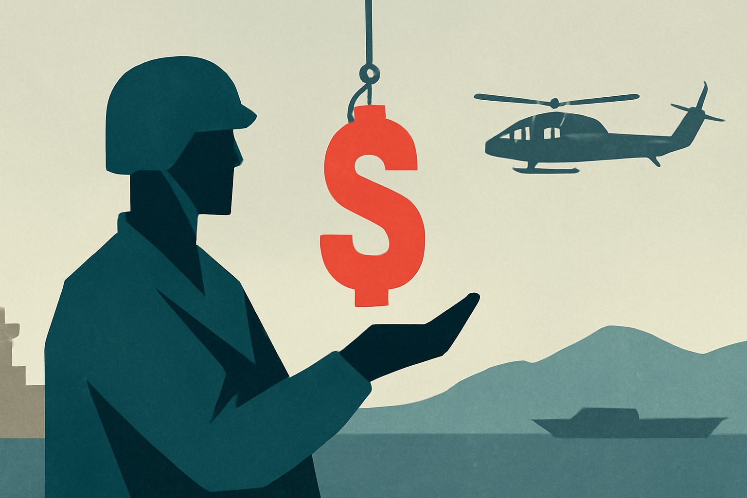 Editorial illustration for: Marine Corps Offers Incentives for Extending Overseas Tours