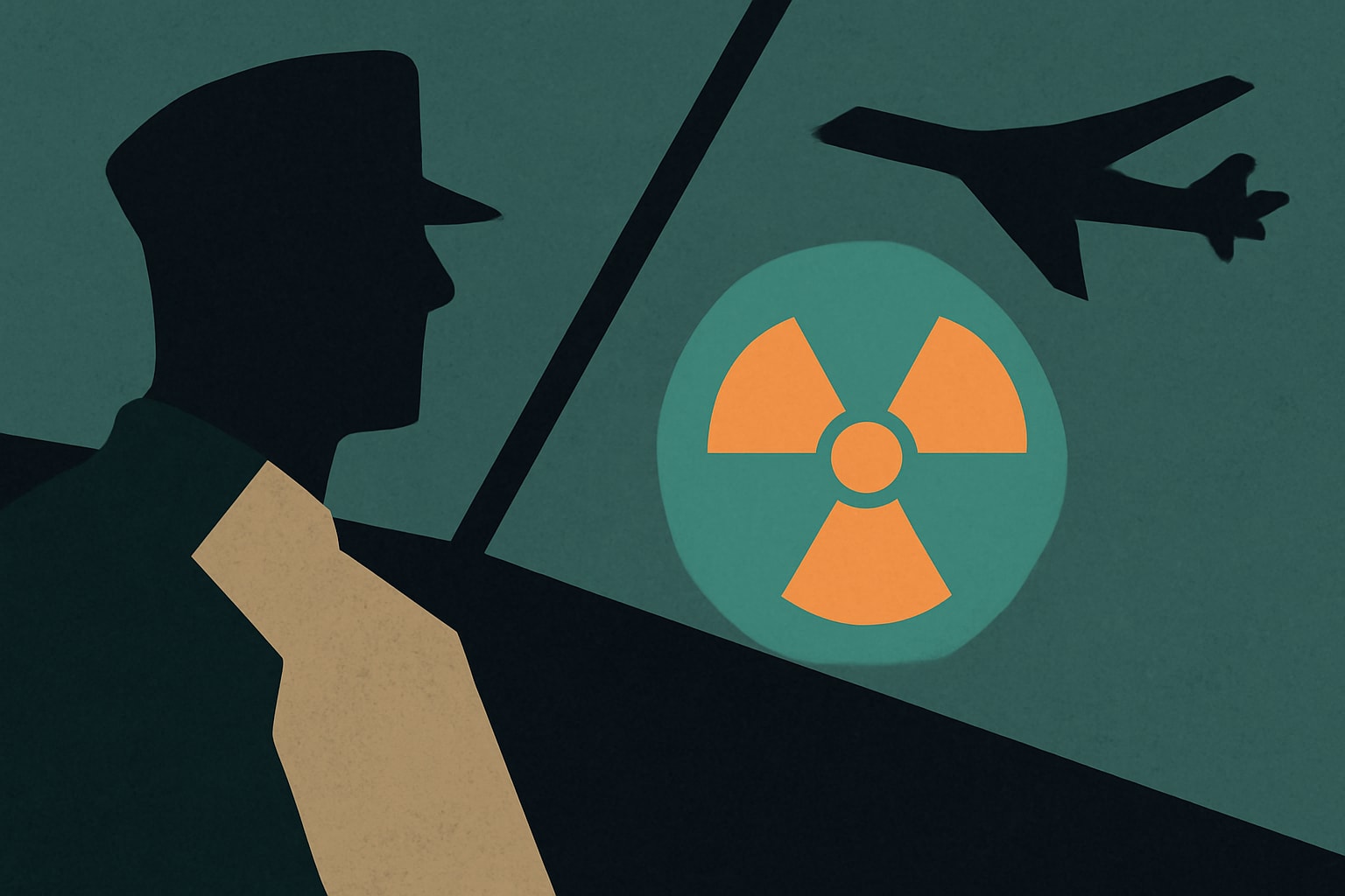 Editorial illustration for: Pentagon Nuclear Review Could Expand War Options Outside Public View
