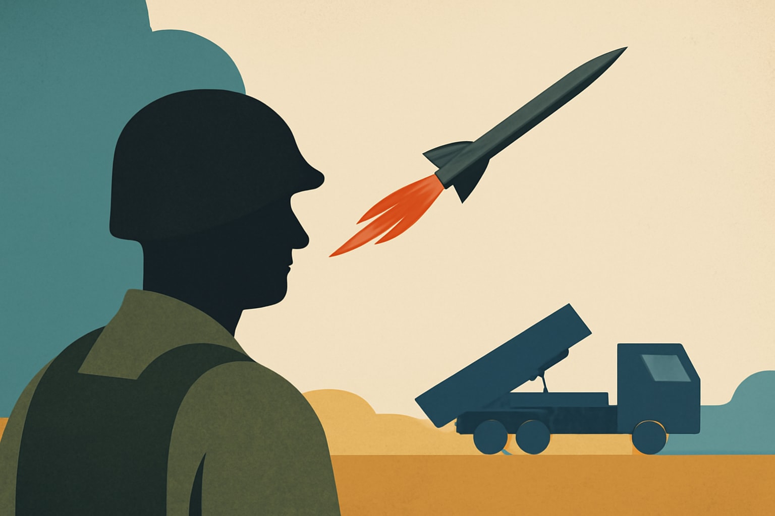 Editorial illustration for: Ukraine's Fire Point Develops Extended-Range Tactical Missile