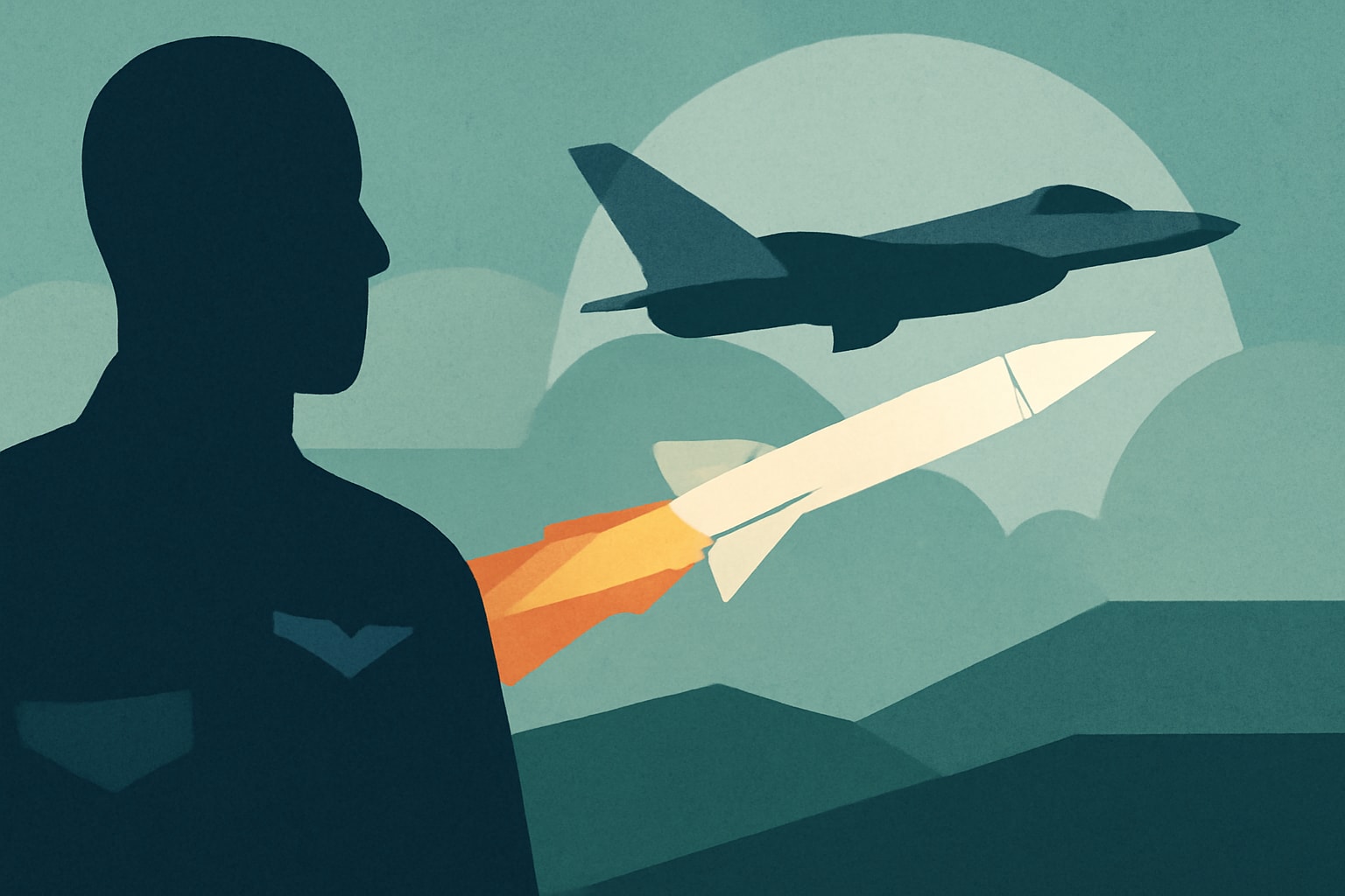 Editorial illustration for: Air Force Successfully Tests Hypersonic Attack Cruise Missile