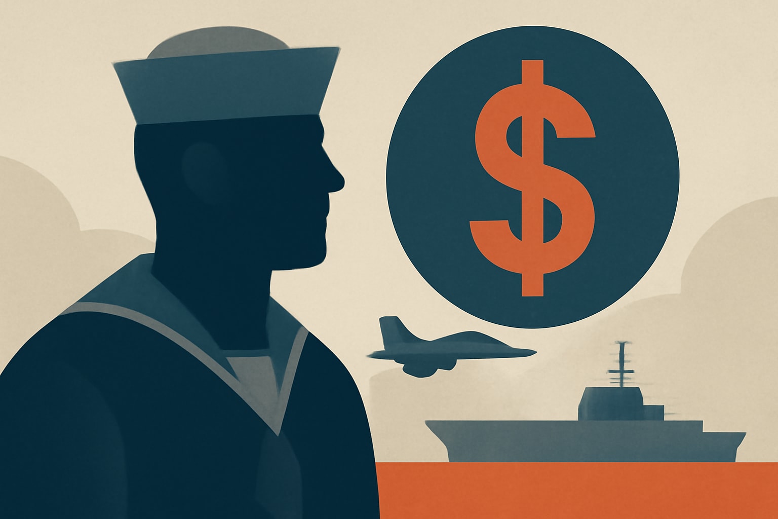 Editorial illustration for: 2027 Navy Enlistment Bonuses: Up to $140,000 Available