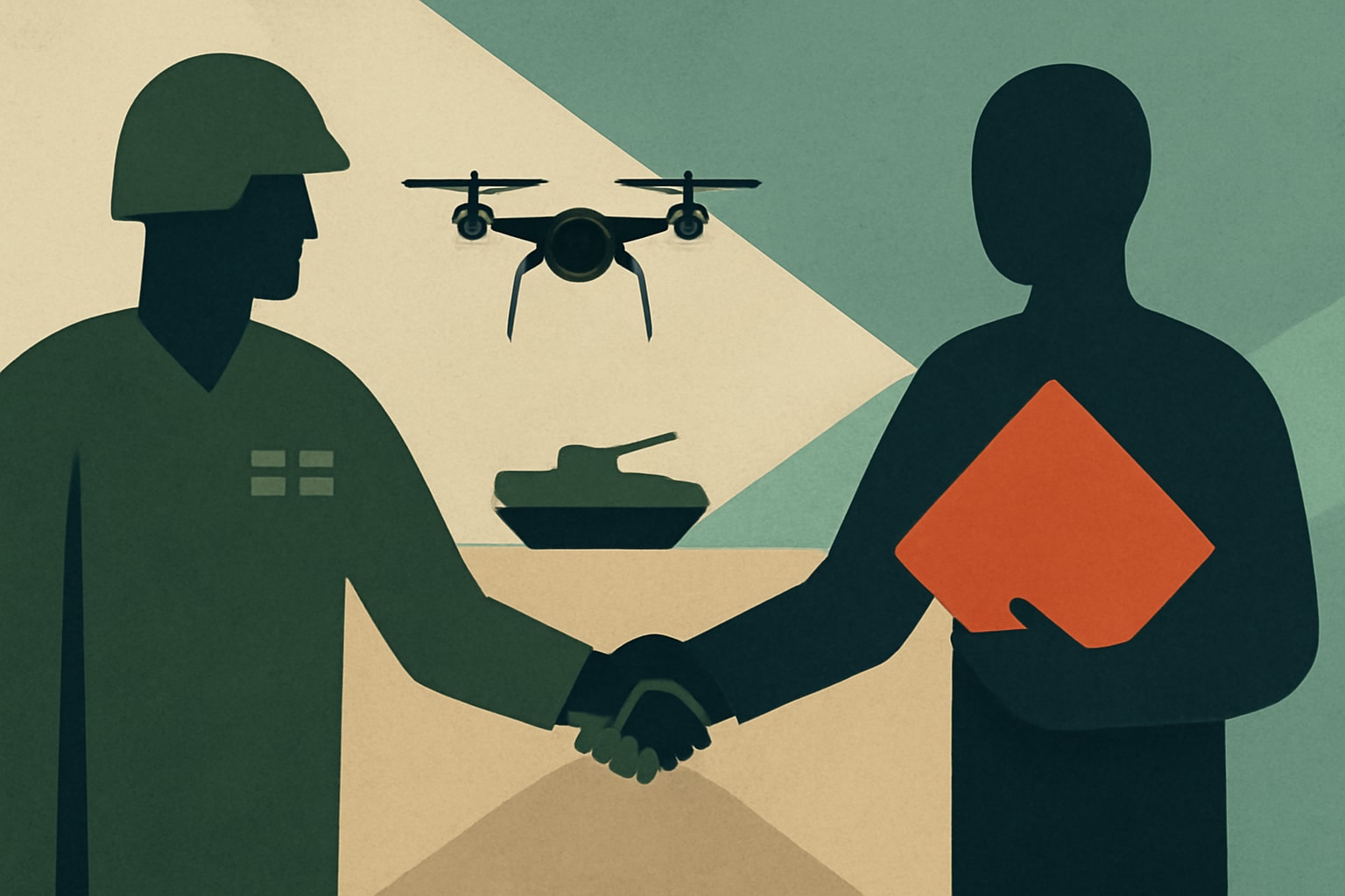 Editorial illustration for: Army Awards Anduril $1.8B Contract to Expand NGC2 Ecosystem